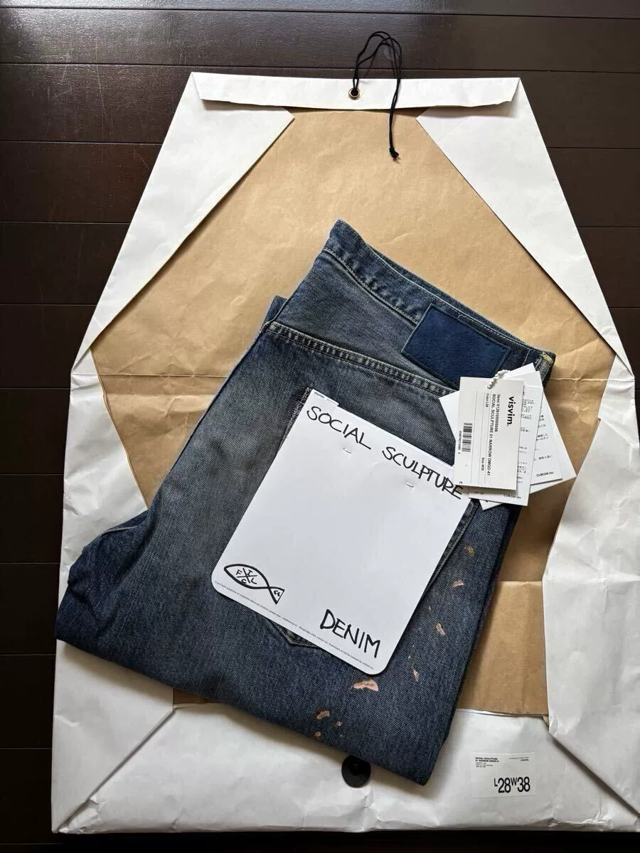 visvim 26ss Social Sculpture 01 Narrow Jeans — back