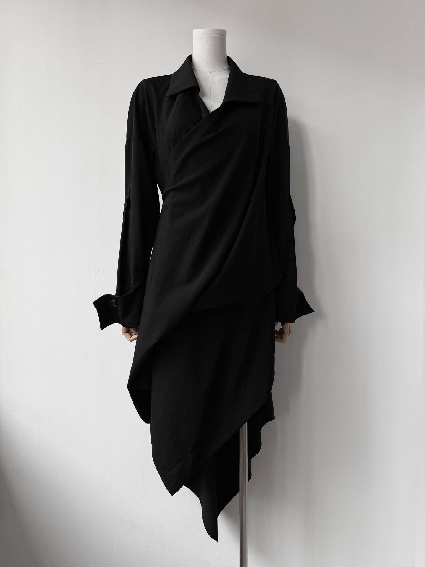 Yohji Yamamoto 18AW Runway Wool Coat