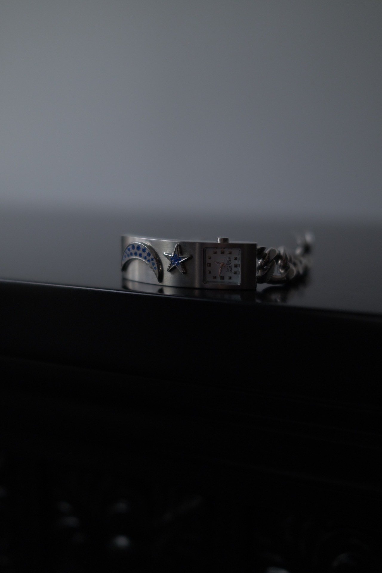 Jean Paul Gaultier Moon Star Bracelet Watch — front