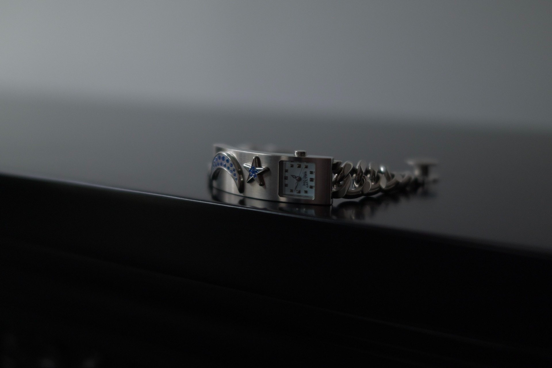 Jean Paul Gaultier Moon Star Bracelet Watch — back