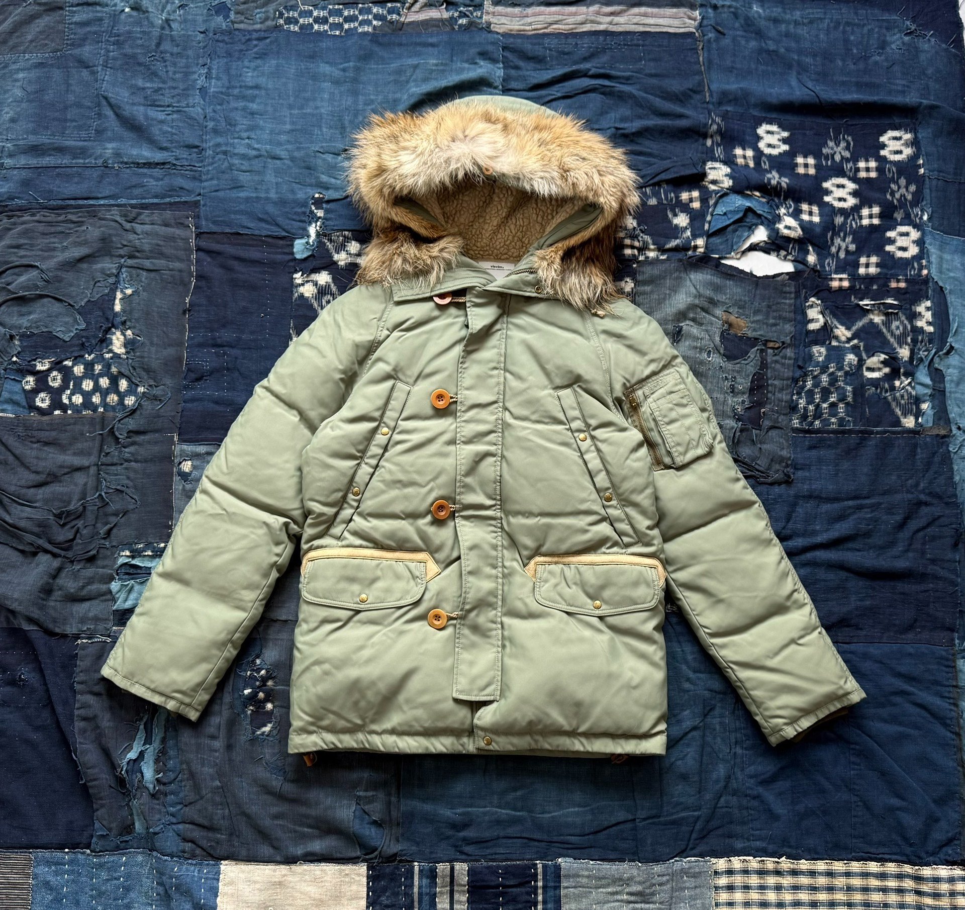 VISVIM 14AW VALDEZ DOWN JKT