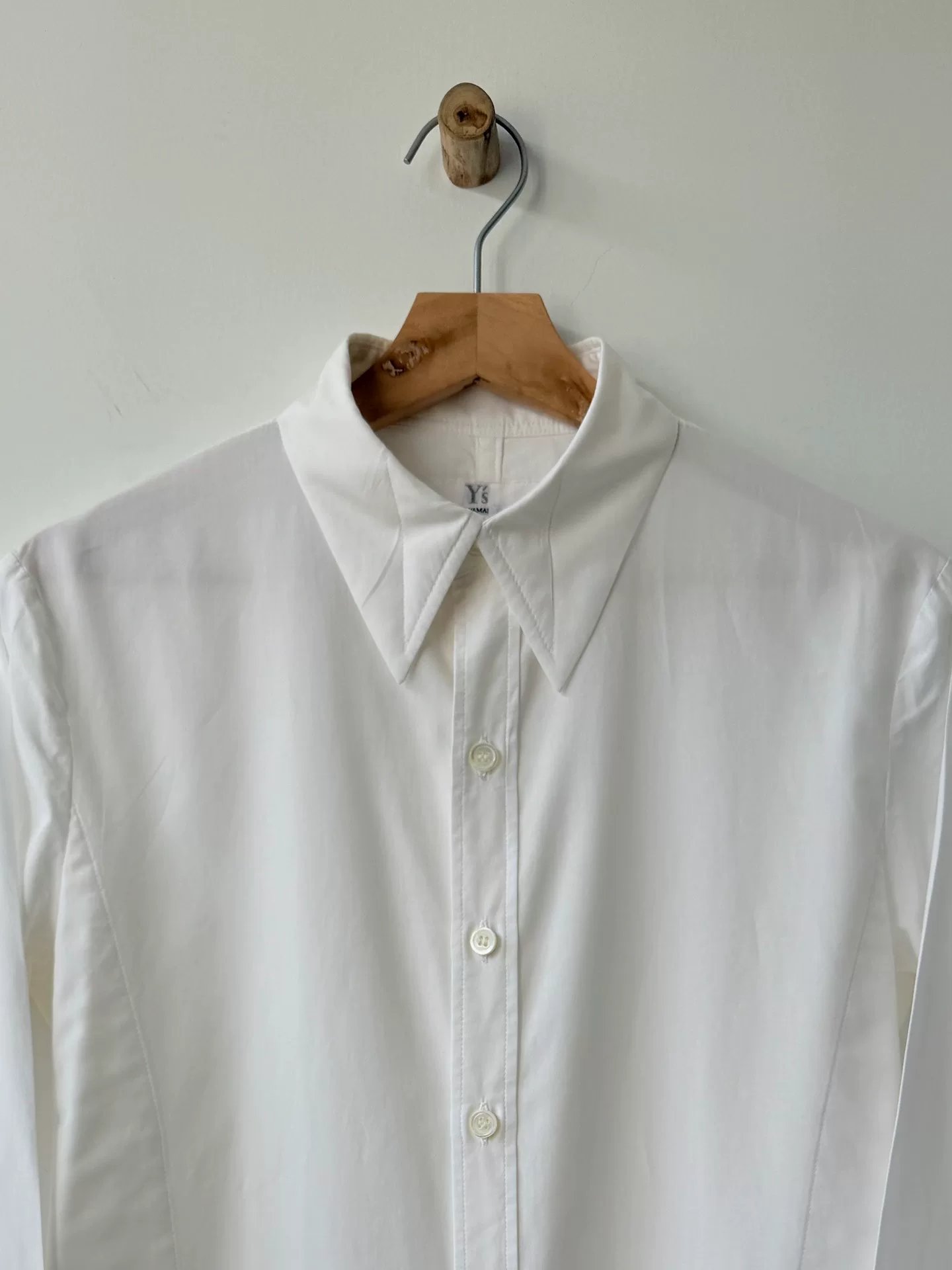 Yohji Yamamoto Y's 90s Runway Shirt — label
