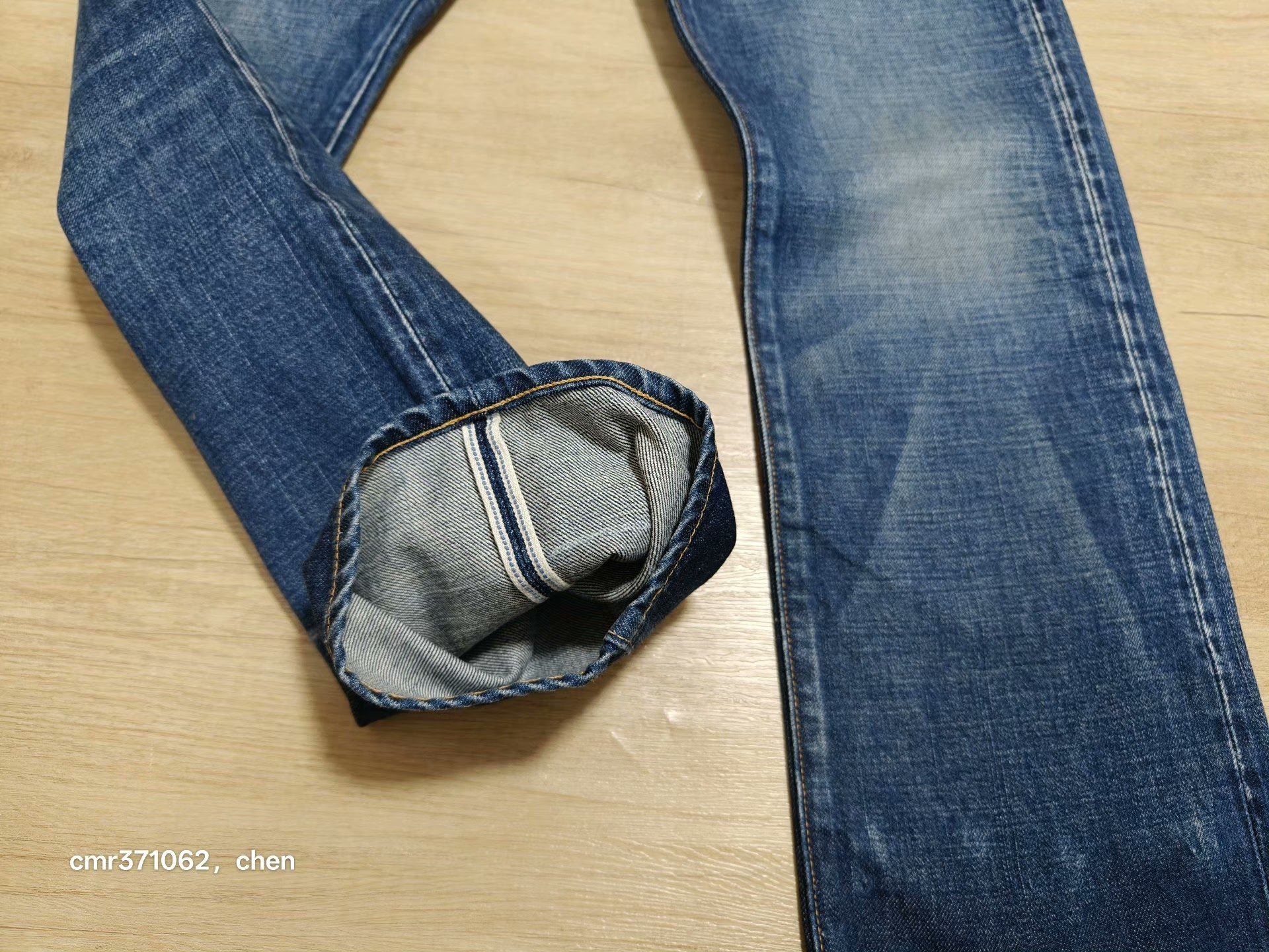 VISVIM 21SS 01 Slim D25 Jeans — label