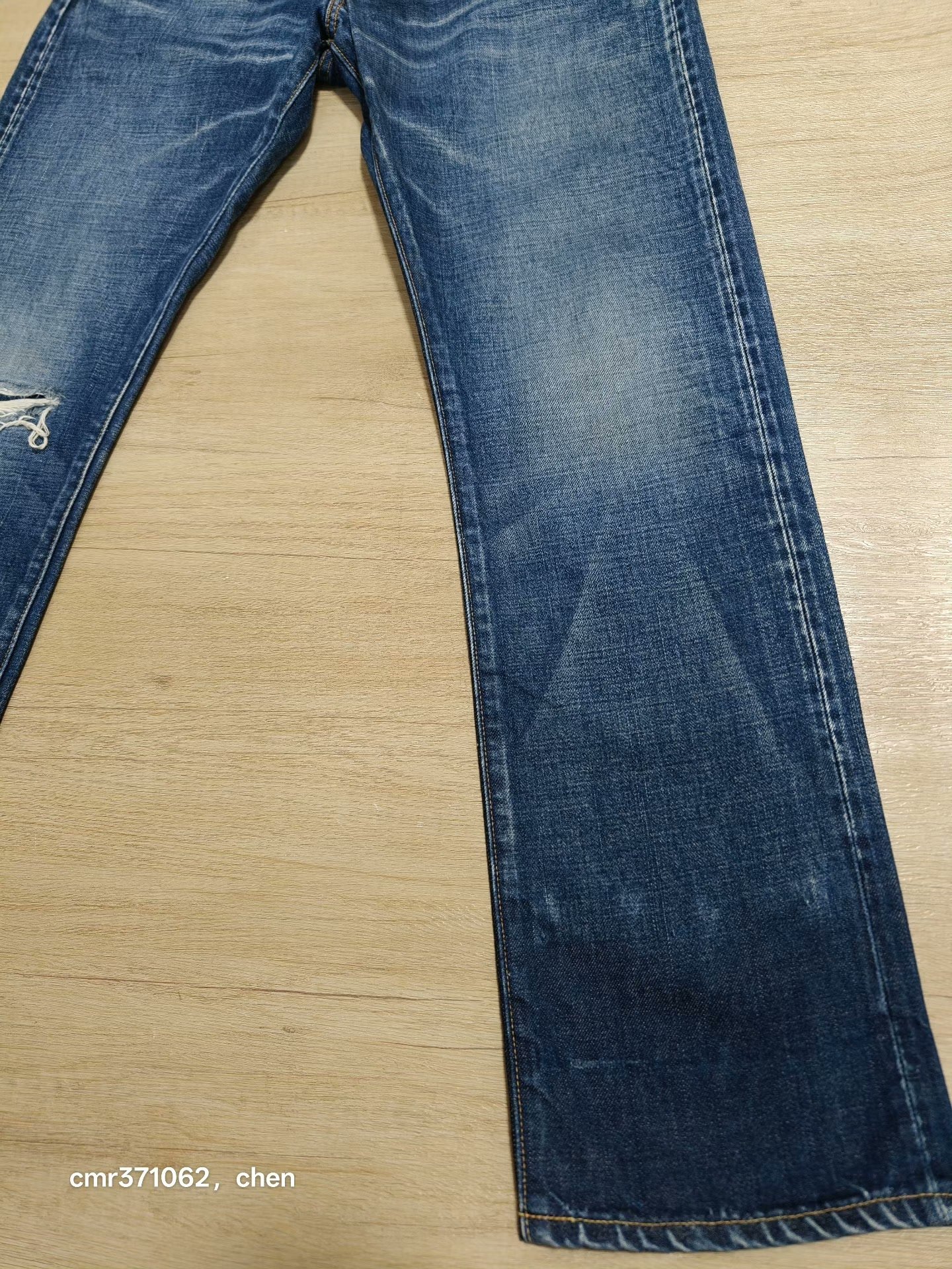 VISVIM 21SS 01 Slim D25 Jeans — back