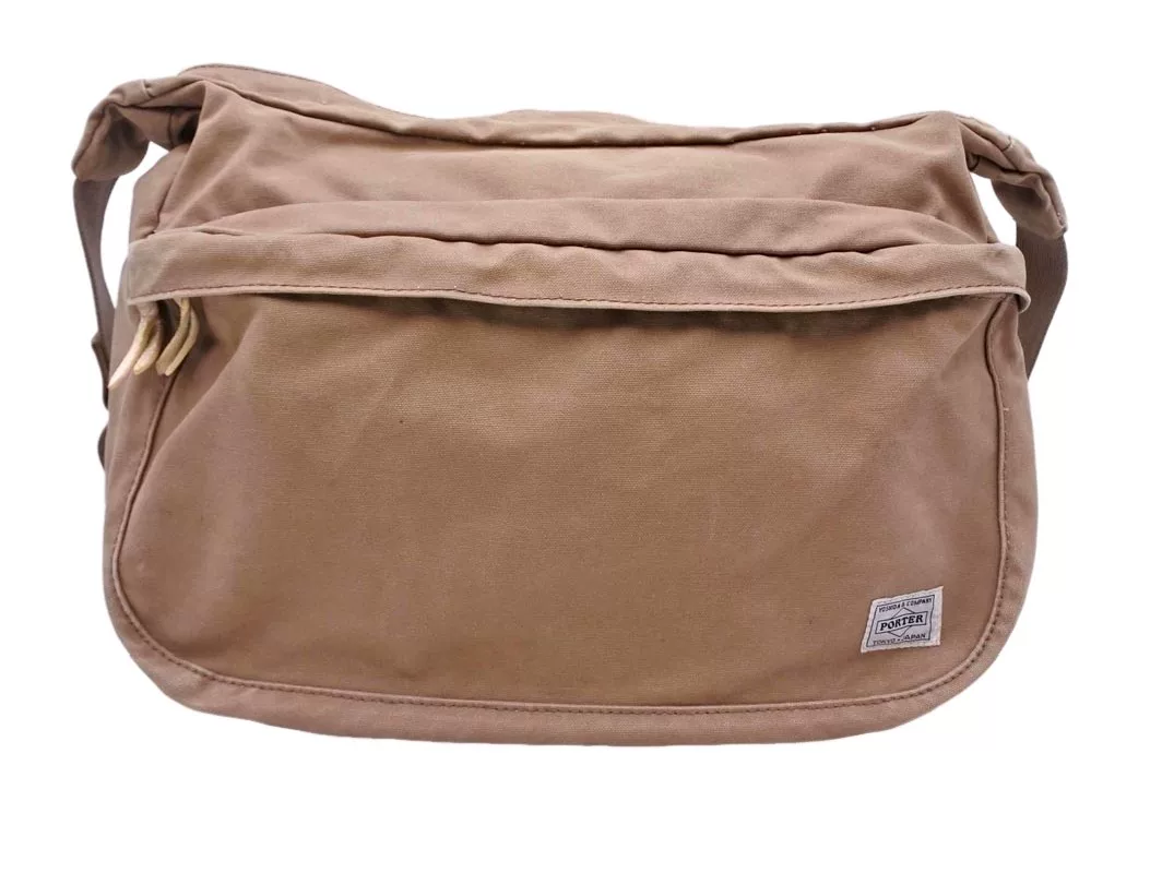 PORTER Khaki Shoulder Bag