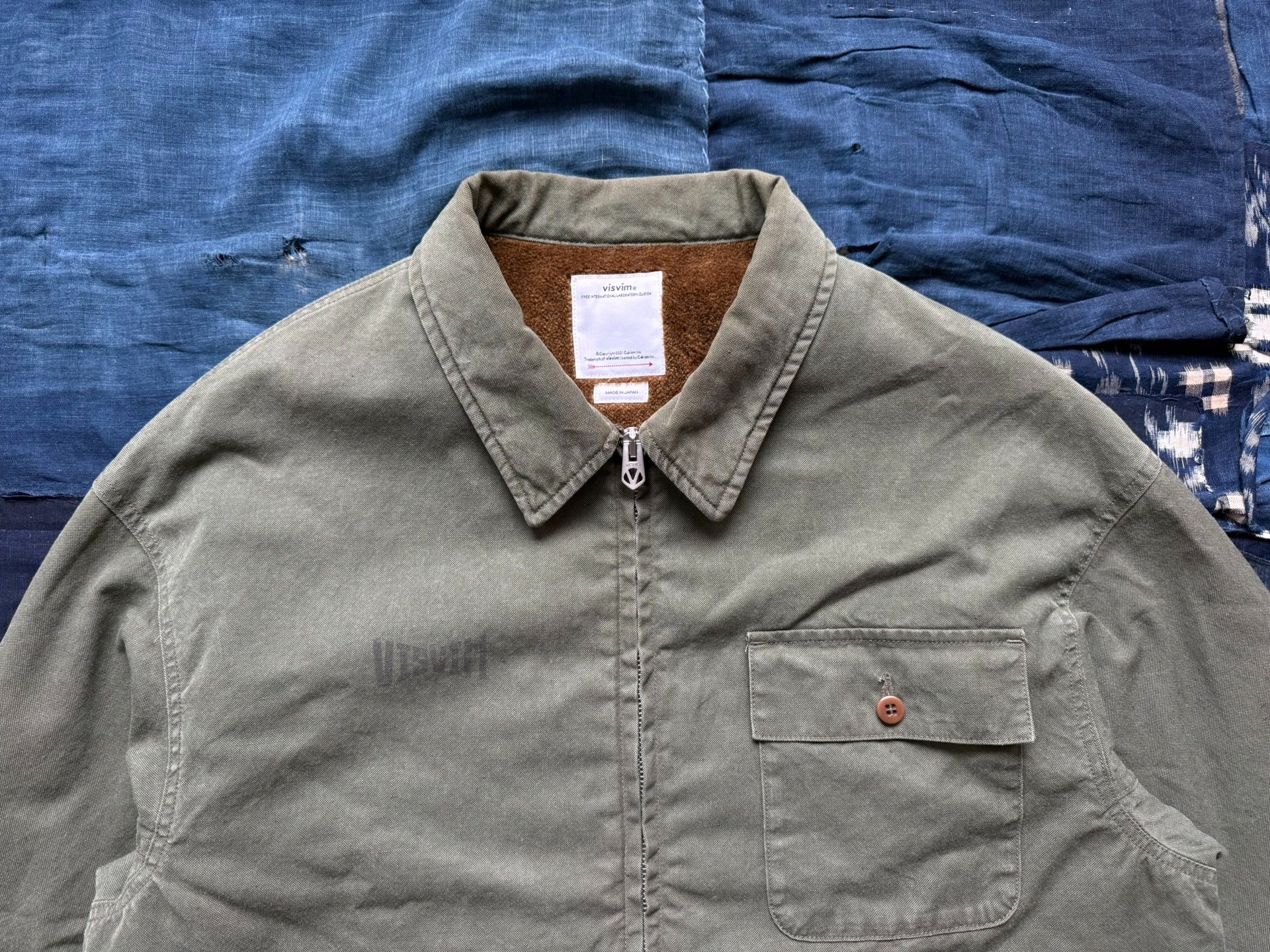 visvim 24ss Rodney Jacket — label