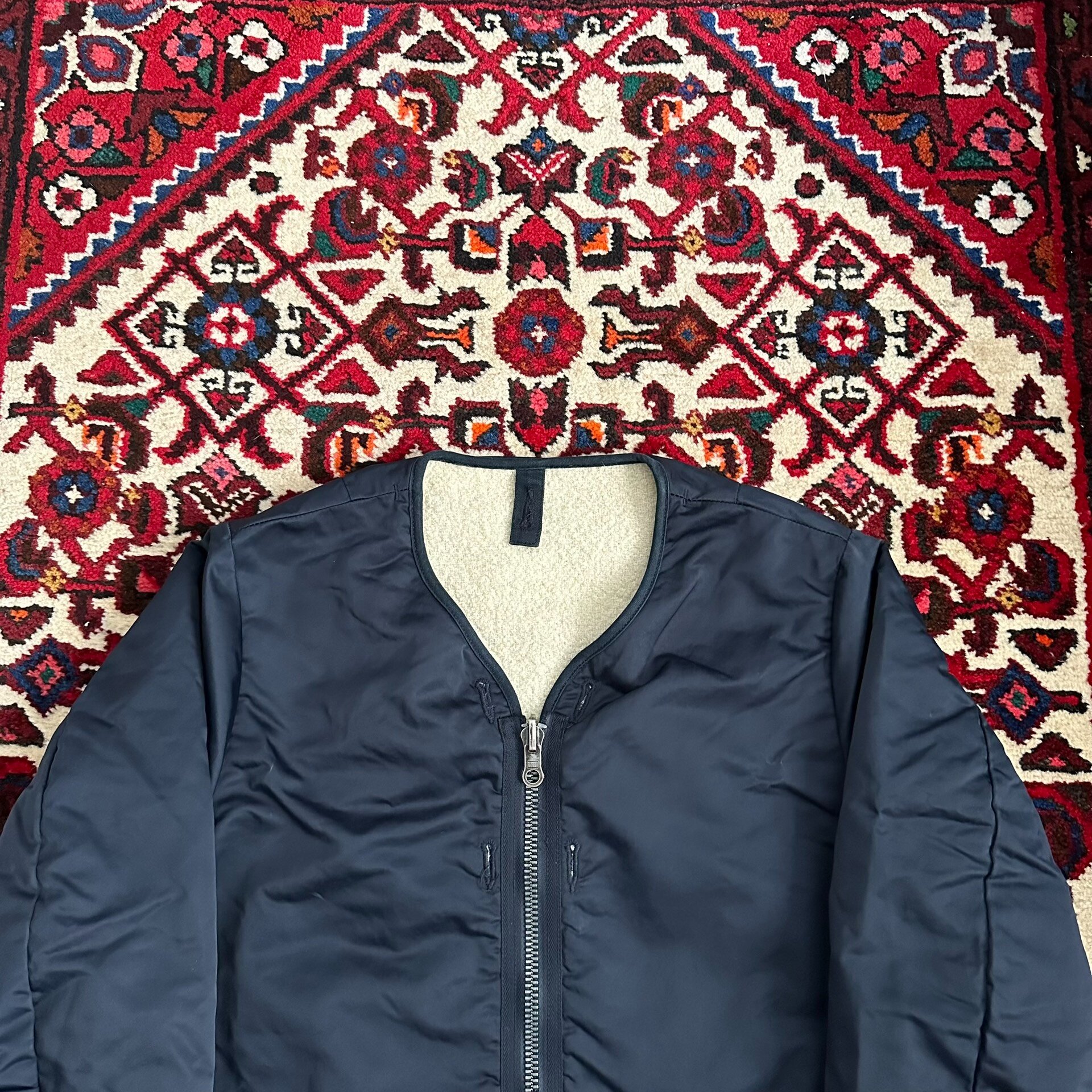 visvim 15AW Iris Nylon Jacket — detail