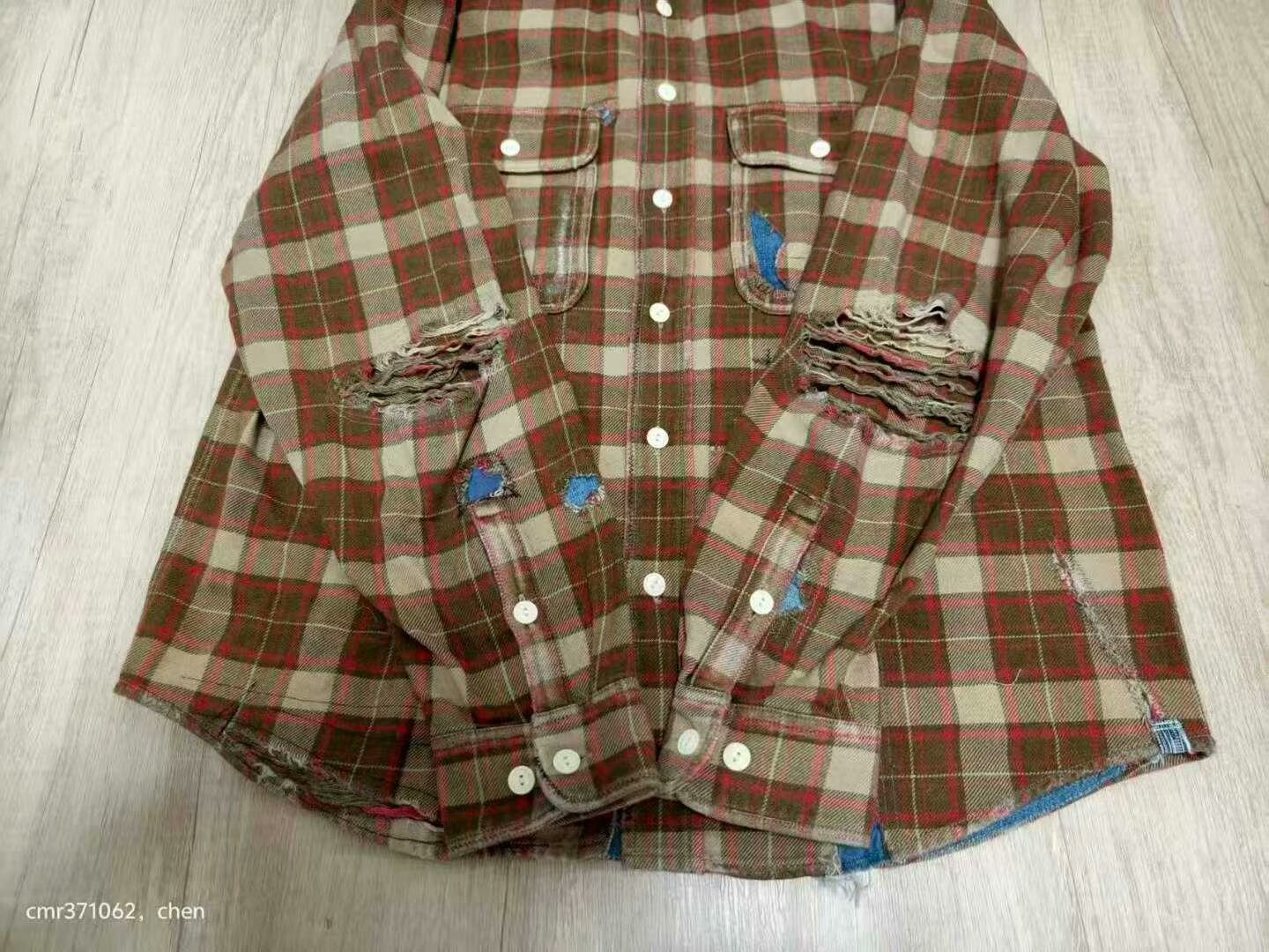 VISVIM 20AW Lumber Check L/S Shirt — detail