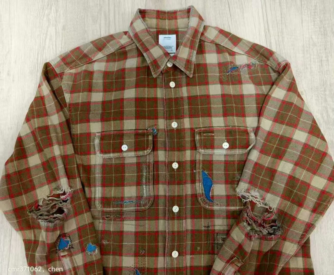 VISVIM 20AW Lumber Check L/S Shirt — front