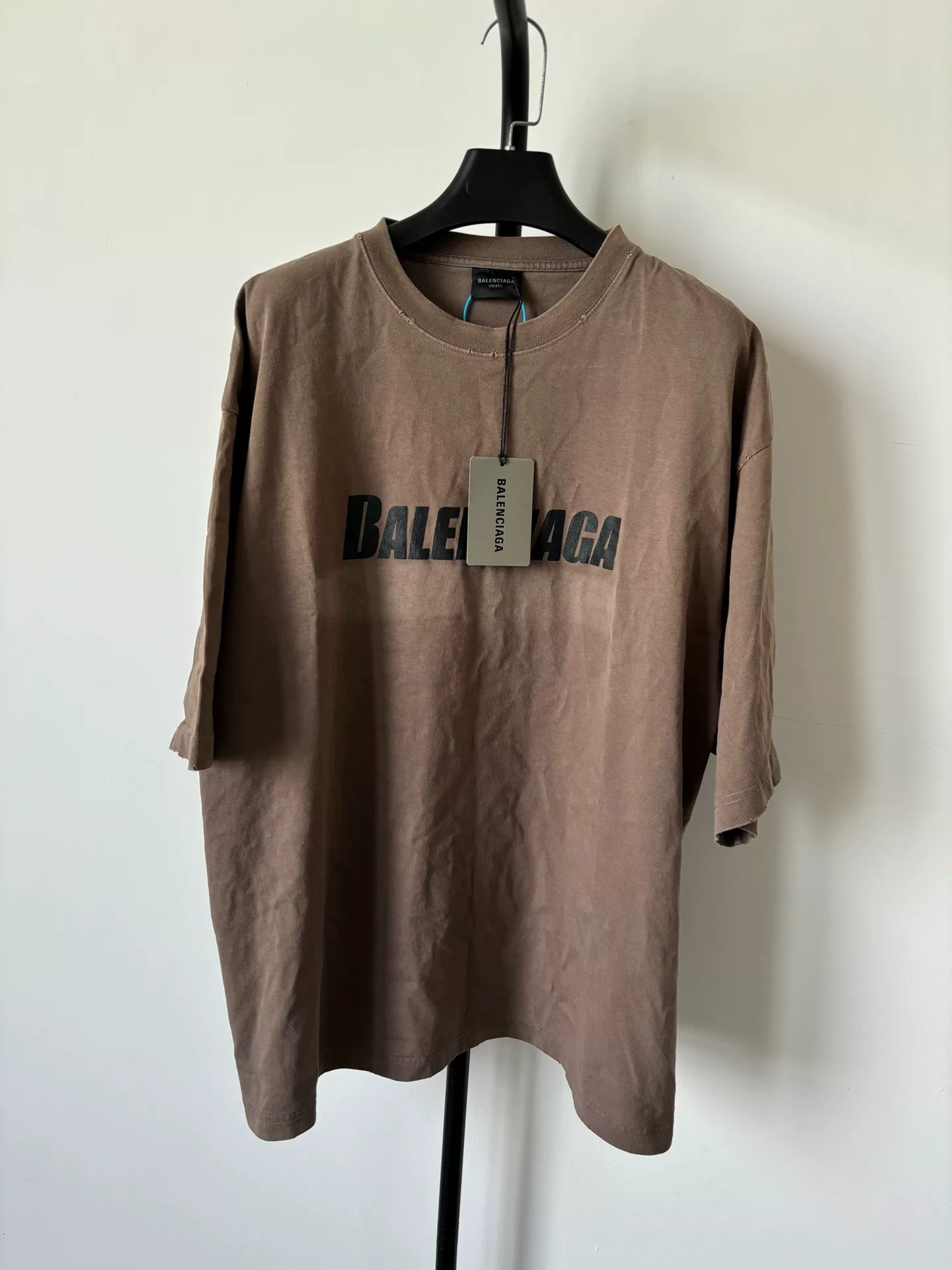 Balenciaga Khaki Short-Sleeve Shirt