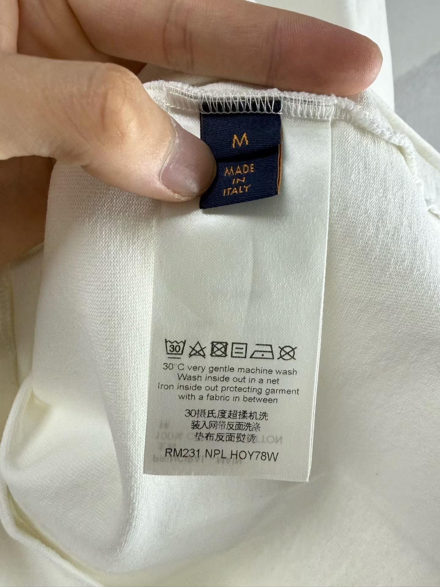 Louis Vuitton 1854 Rainbow Print T-shirt — back
