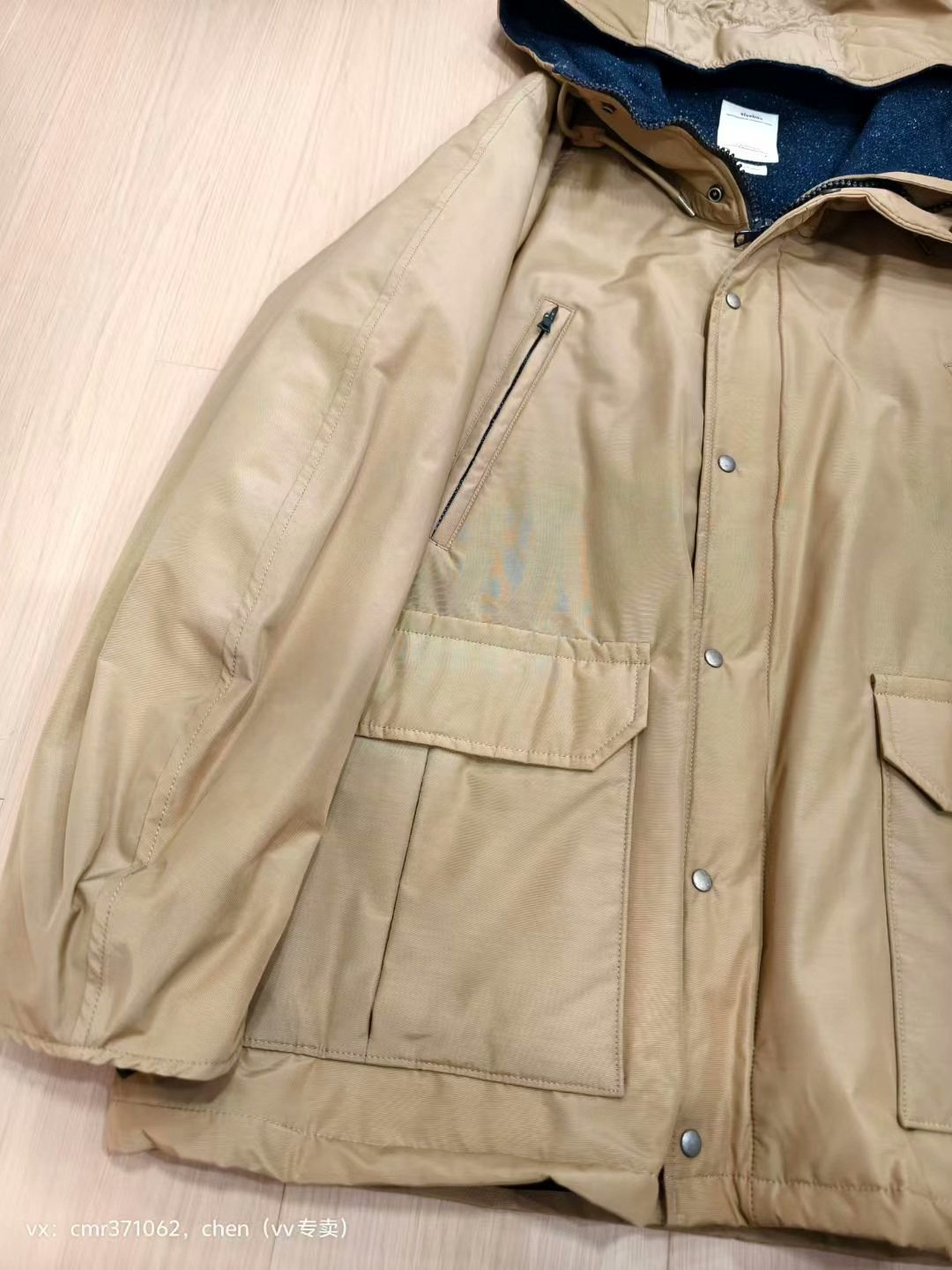 visvim 19AW Black Oak Parka — front