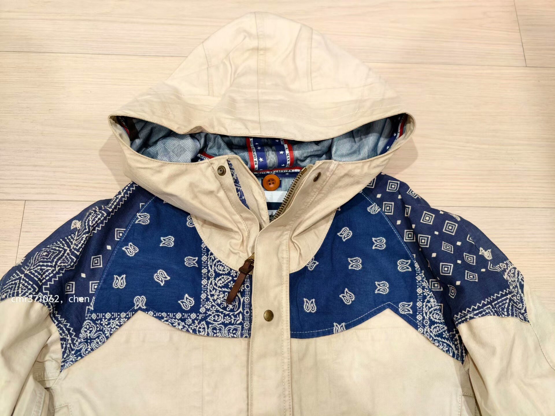 VISVIM 14 ICT OGLALA PARKA 3L GORE-TEX — front
