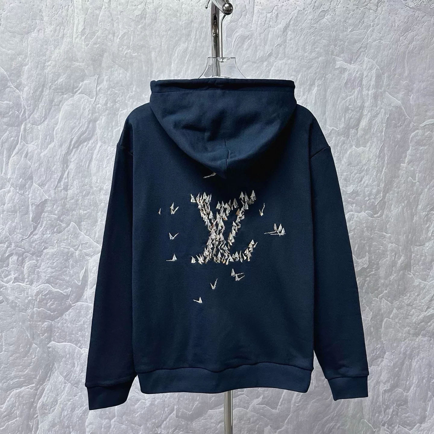 Louis Vuitton FW25 Sailboat Logo Hoodie — back