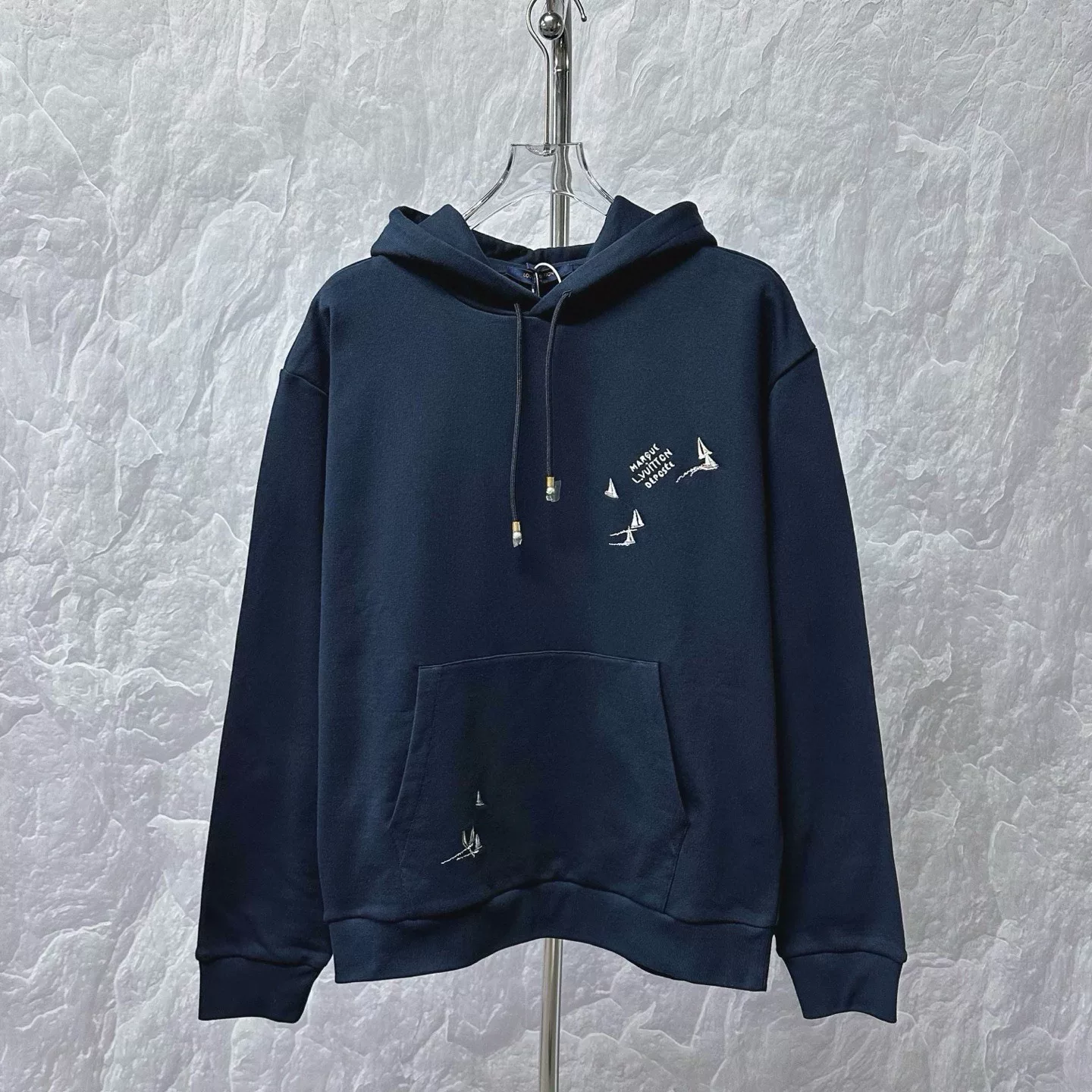 Louis Vuitton FW25 Sailboat Logo Hoodie