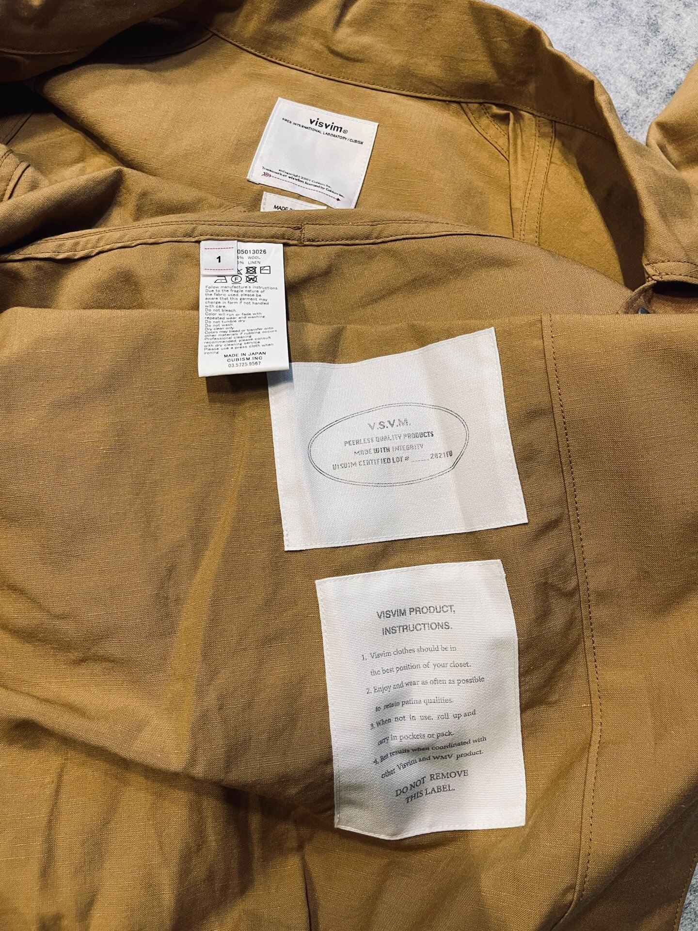 Visvim 21AW Four Winds Coat — back