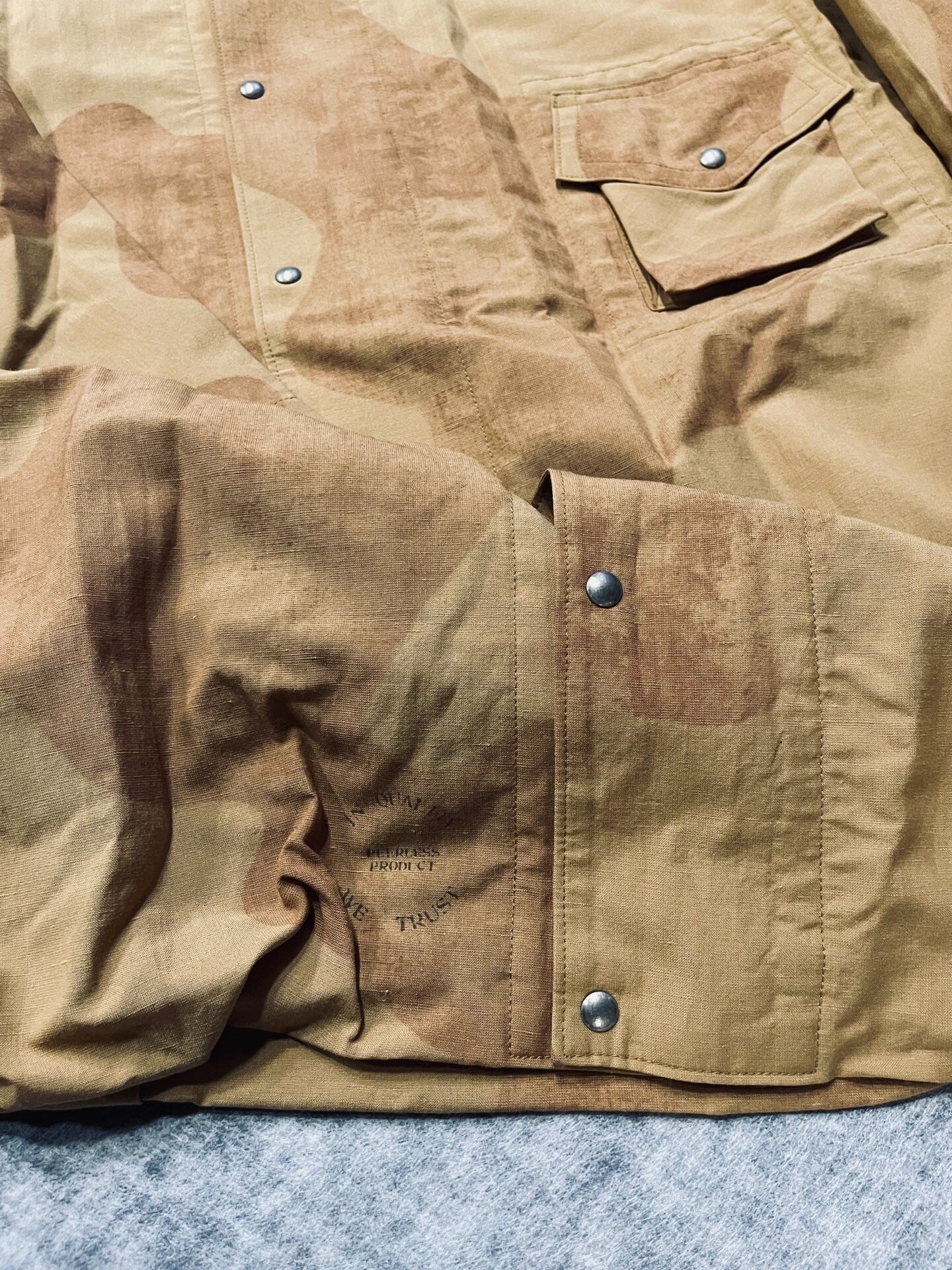 Visvim 21AW Four Winds Coat — label