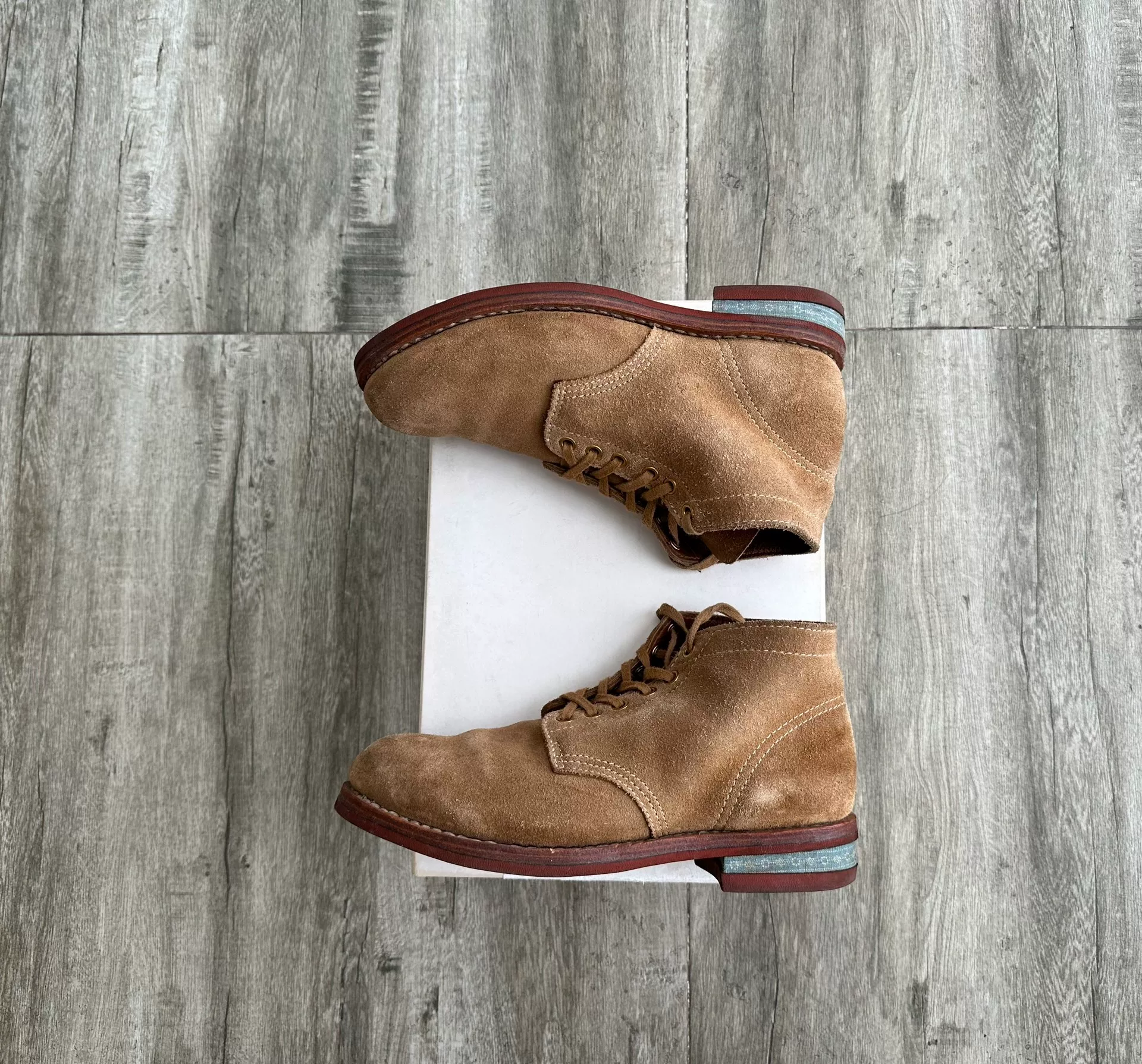 VISVIM BRIGADIER BOOTS MID-FOLK 14AW — front