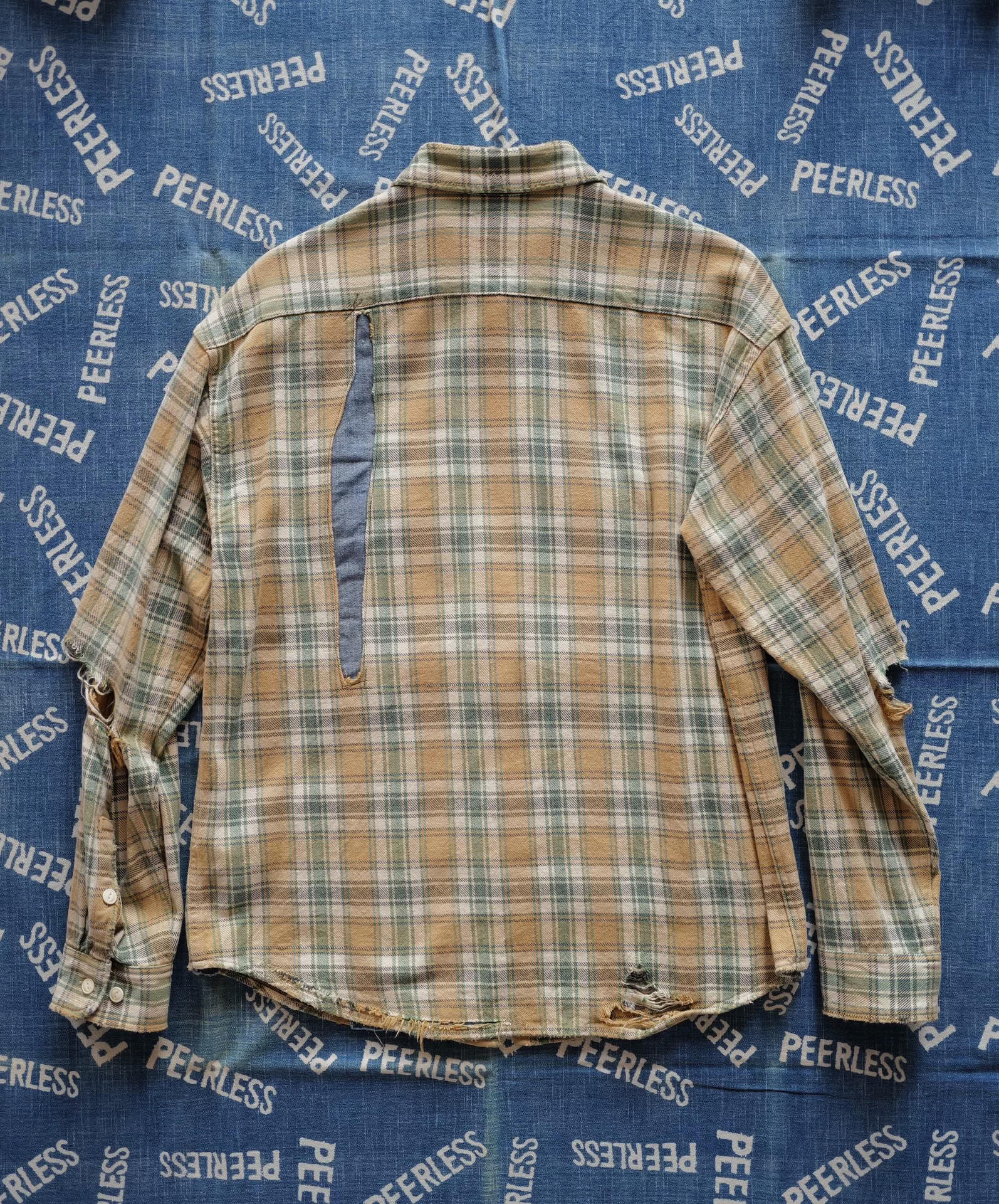 visvim 20ss Lumber Shirt LS Crash — back