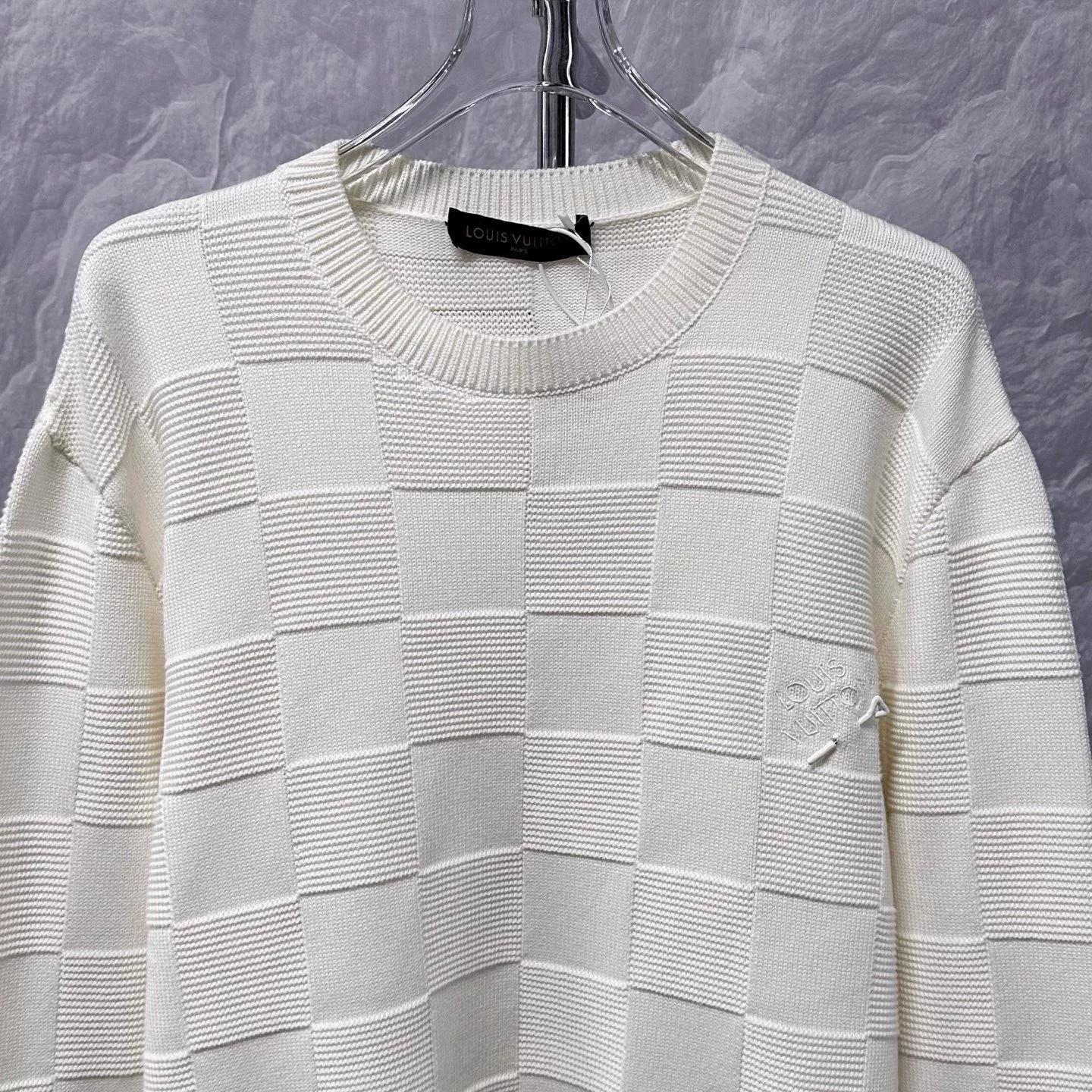 Louis Vuitton Checkerboard Sweater L — front