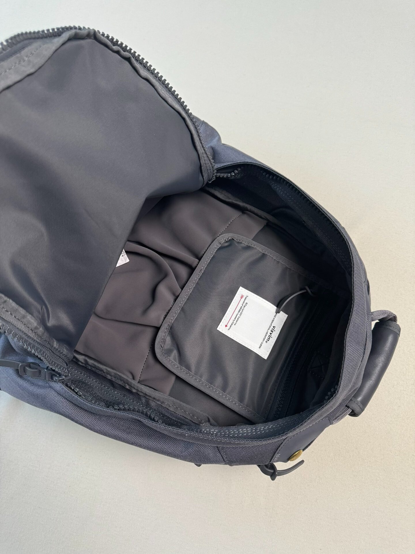VISVIM 25aw CORDURA 22L Backpack — label