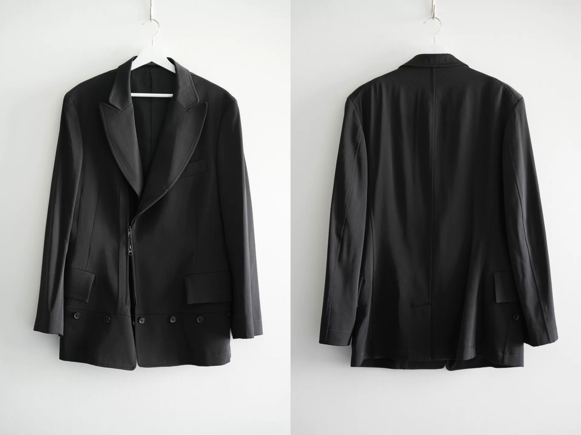 Yohji Yamamoto 2013 AW Zip Blazer — back