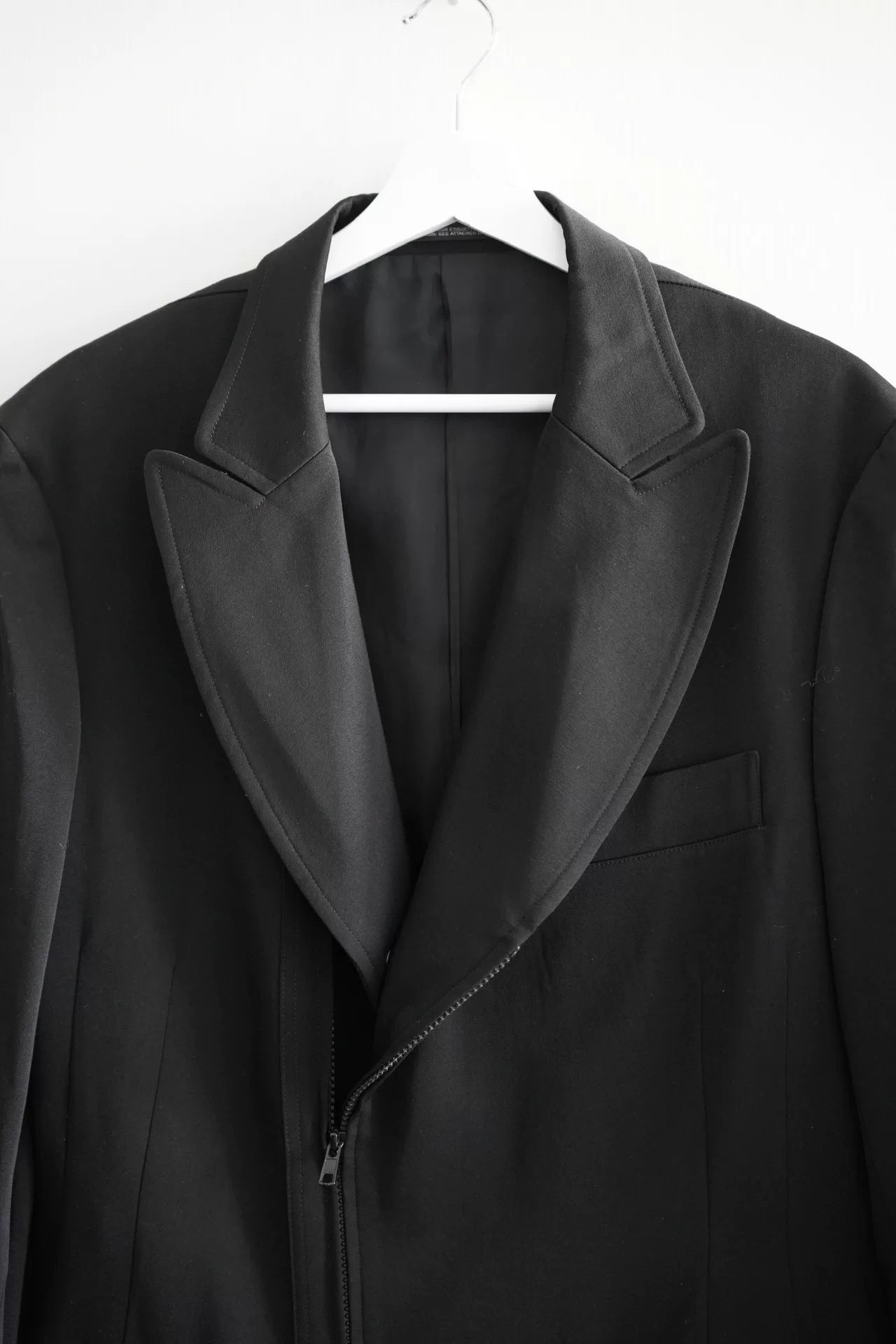 Yohji Yamamoto 2013 AW Zip Blazer — label
