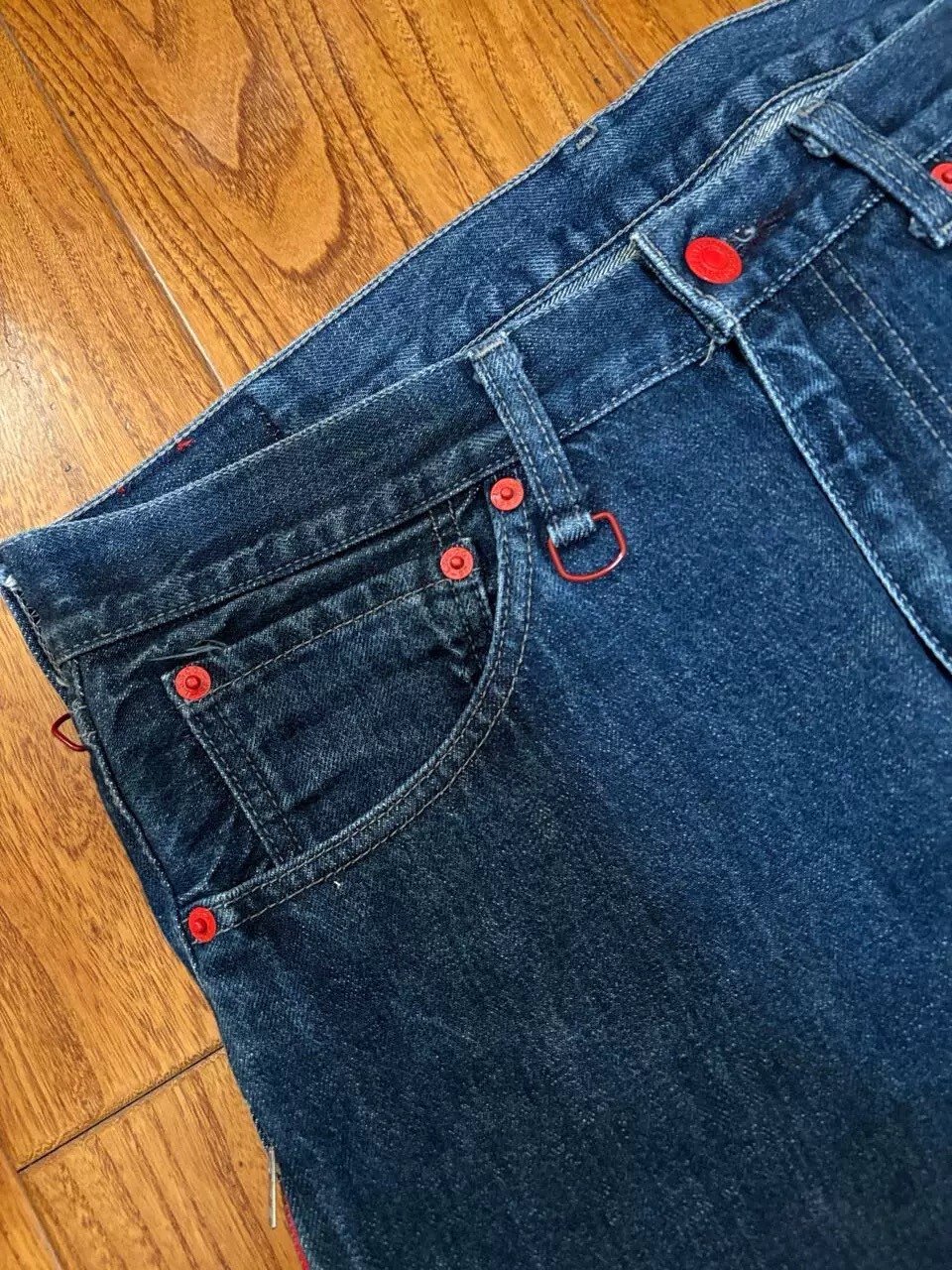 Levi's Fenom Unwashed Original Jeans — label