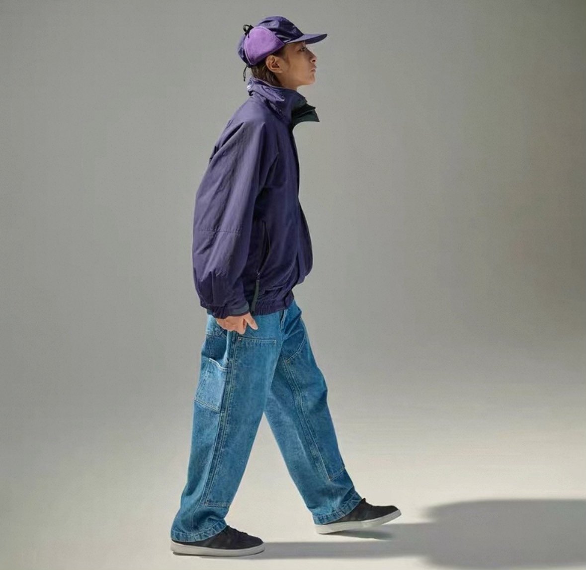 DESCENDANT PISTEN NYLON JACKET — back