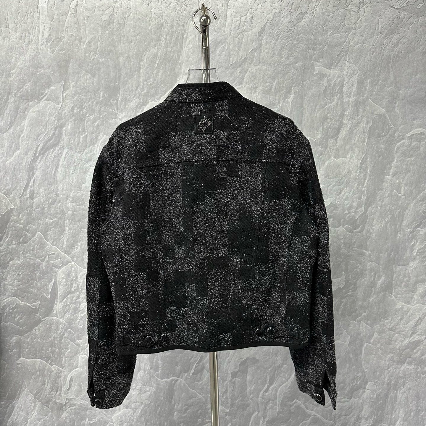 Louis Vuitton Damier Denim Zip Jacket — back
