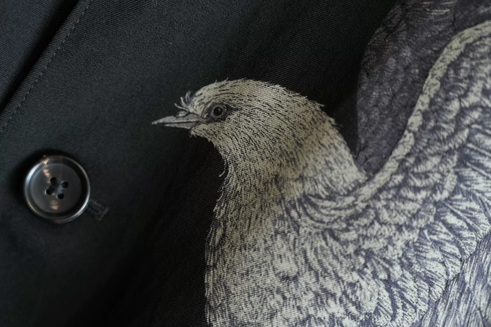 Yohji Yamamoto 08SS Pigeon Coat Reproduction — back