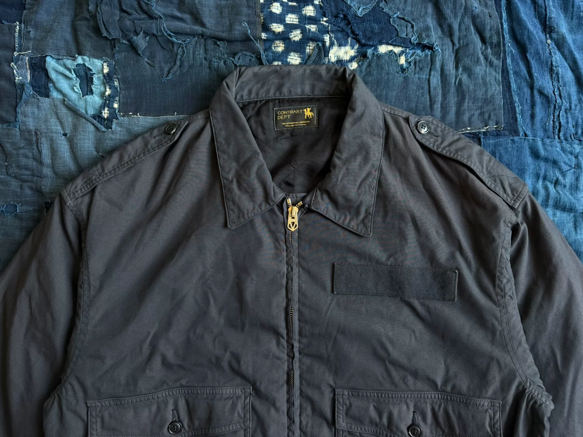 VISVIM 23SS C/D HILTS JKT — back