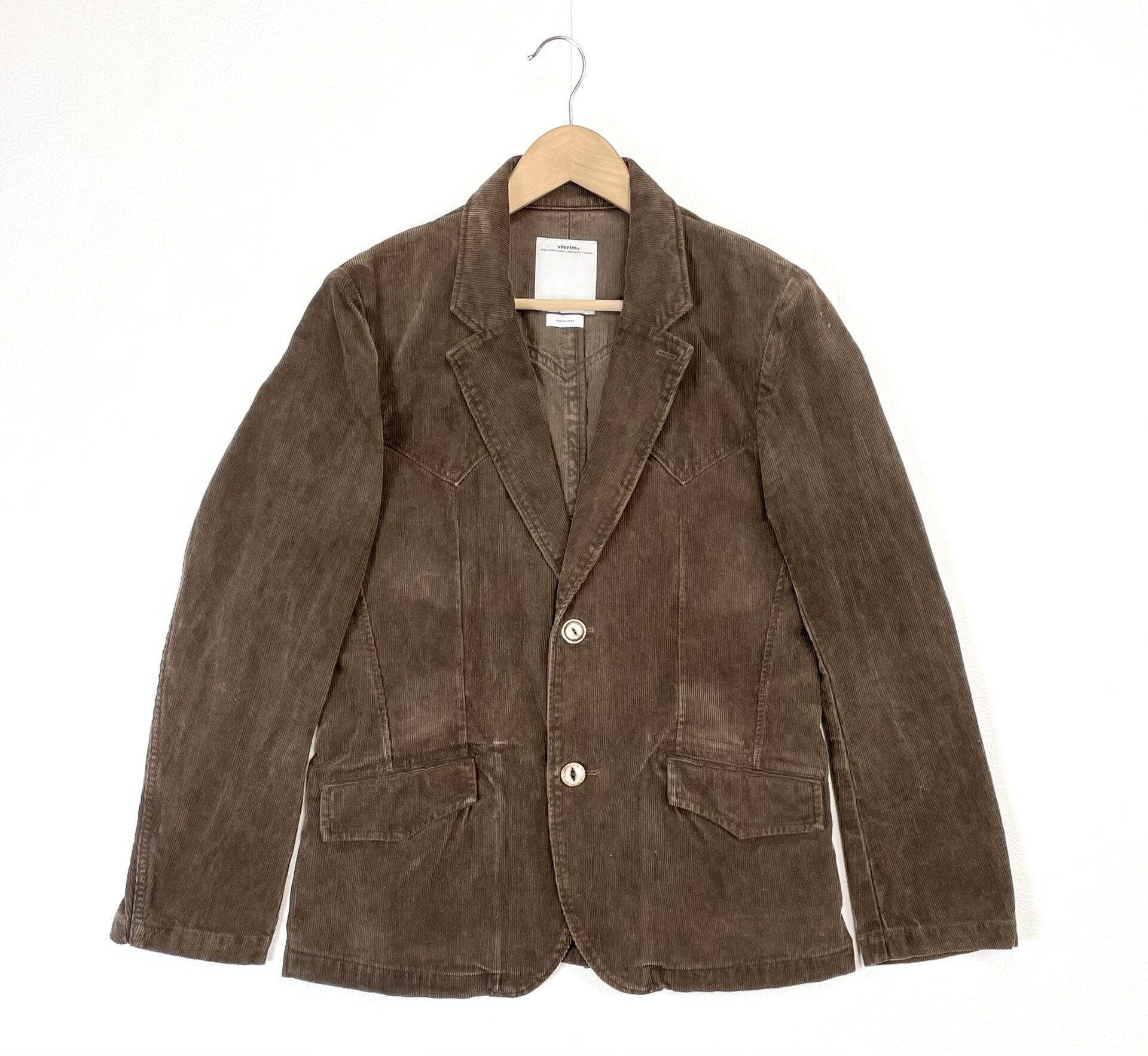 VISVIM Brown Corduroy Blazer