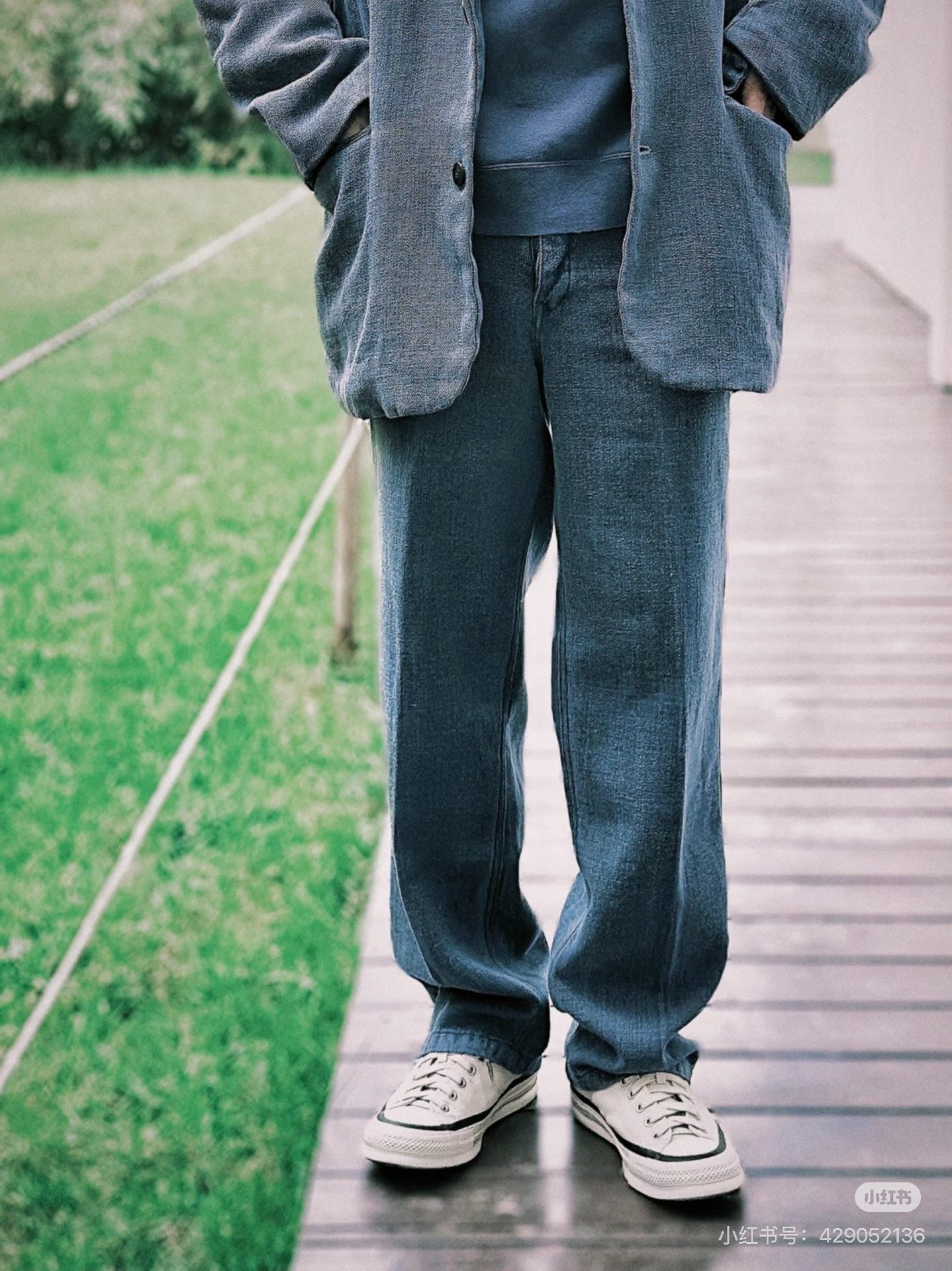 VISVIM ICT ALPER DMGD 25AW PANTS — label