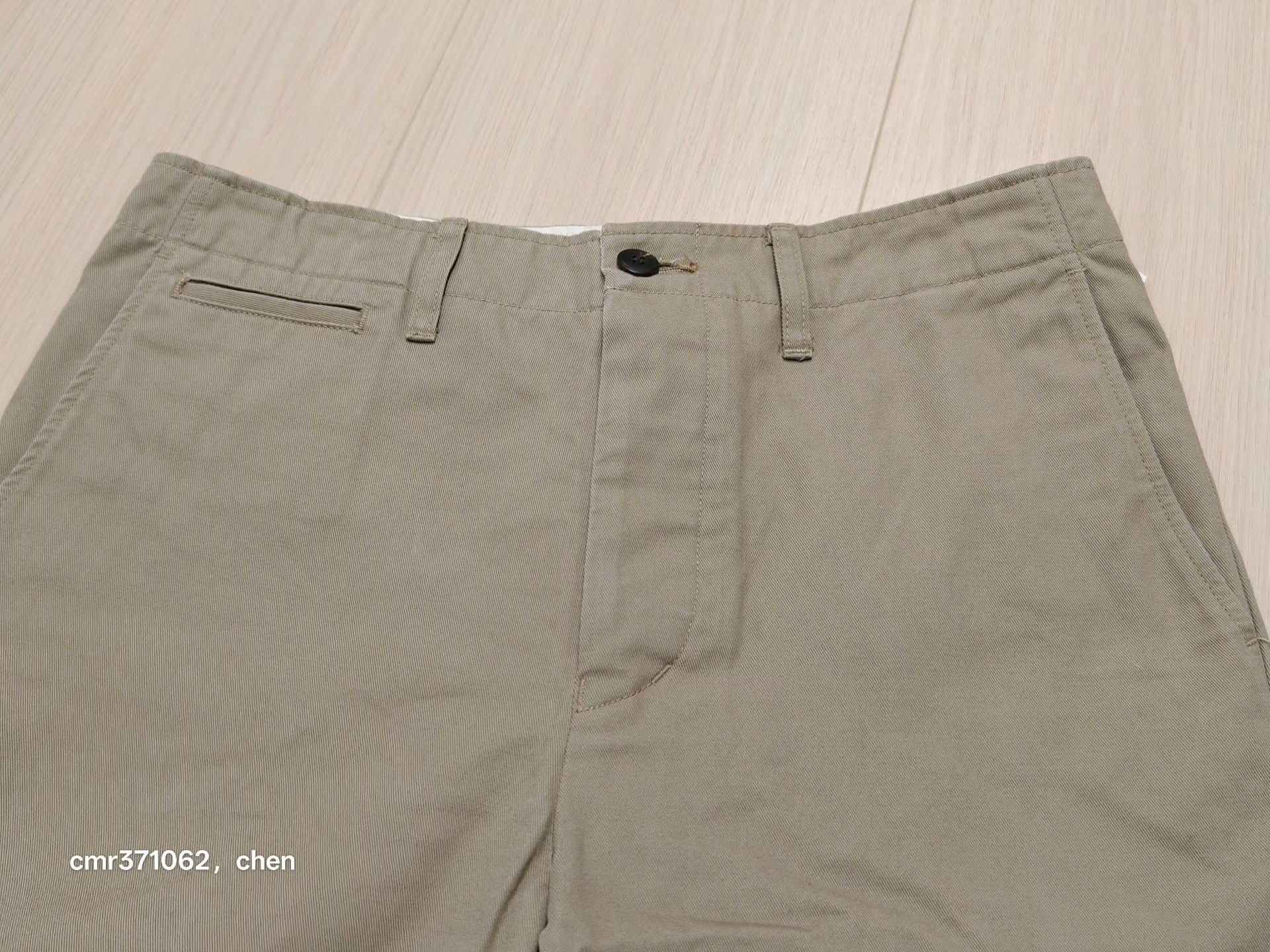VISVIM 23SS FIELD CHINO PANTS — label