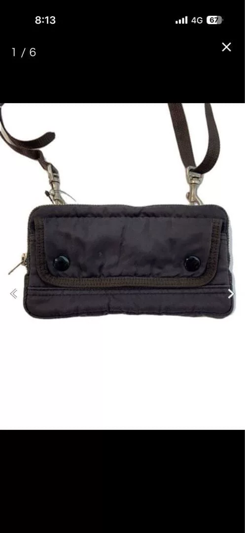 PORTER CLASSIC Super Nylon Shoulder Bag