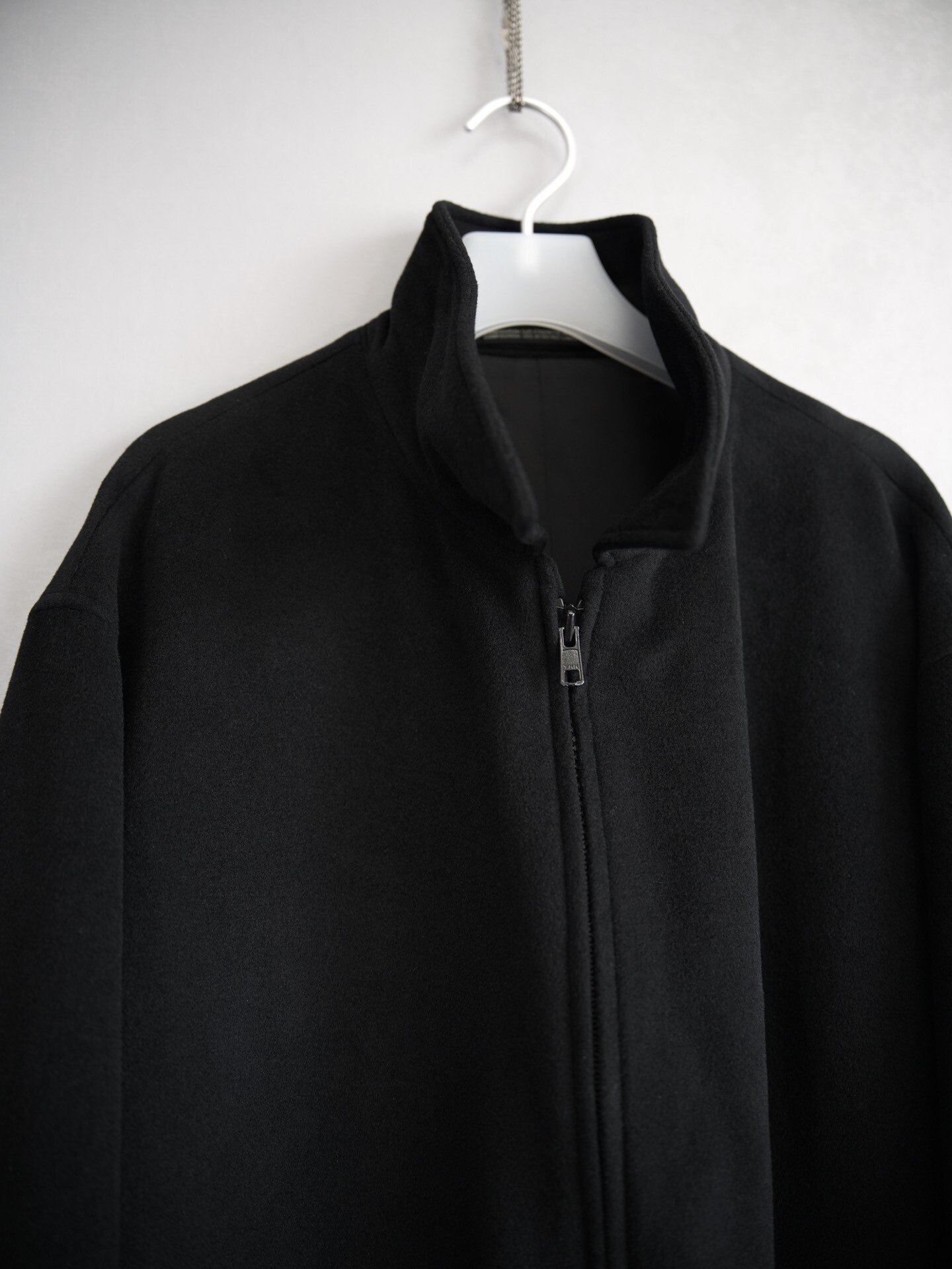 Yohji Yamamoto 01AW Zip Cashmere Coat — label