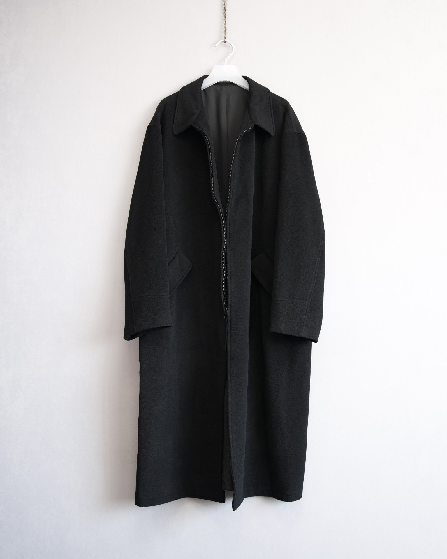 Yohji Yamamoto 01AW Zip Cashmere Coat