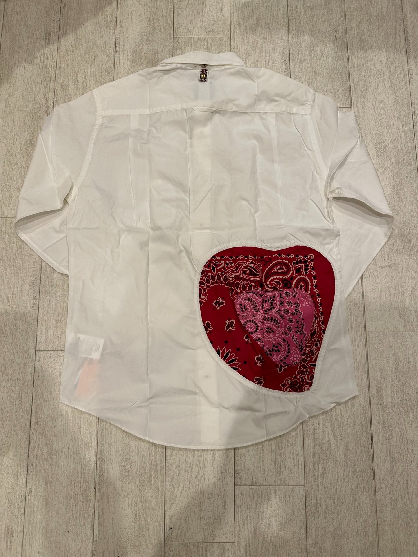 VISVIM 14AW ICT LUNGTA SHIRT L/S BANDANA — label