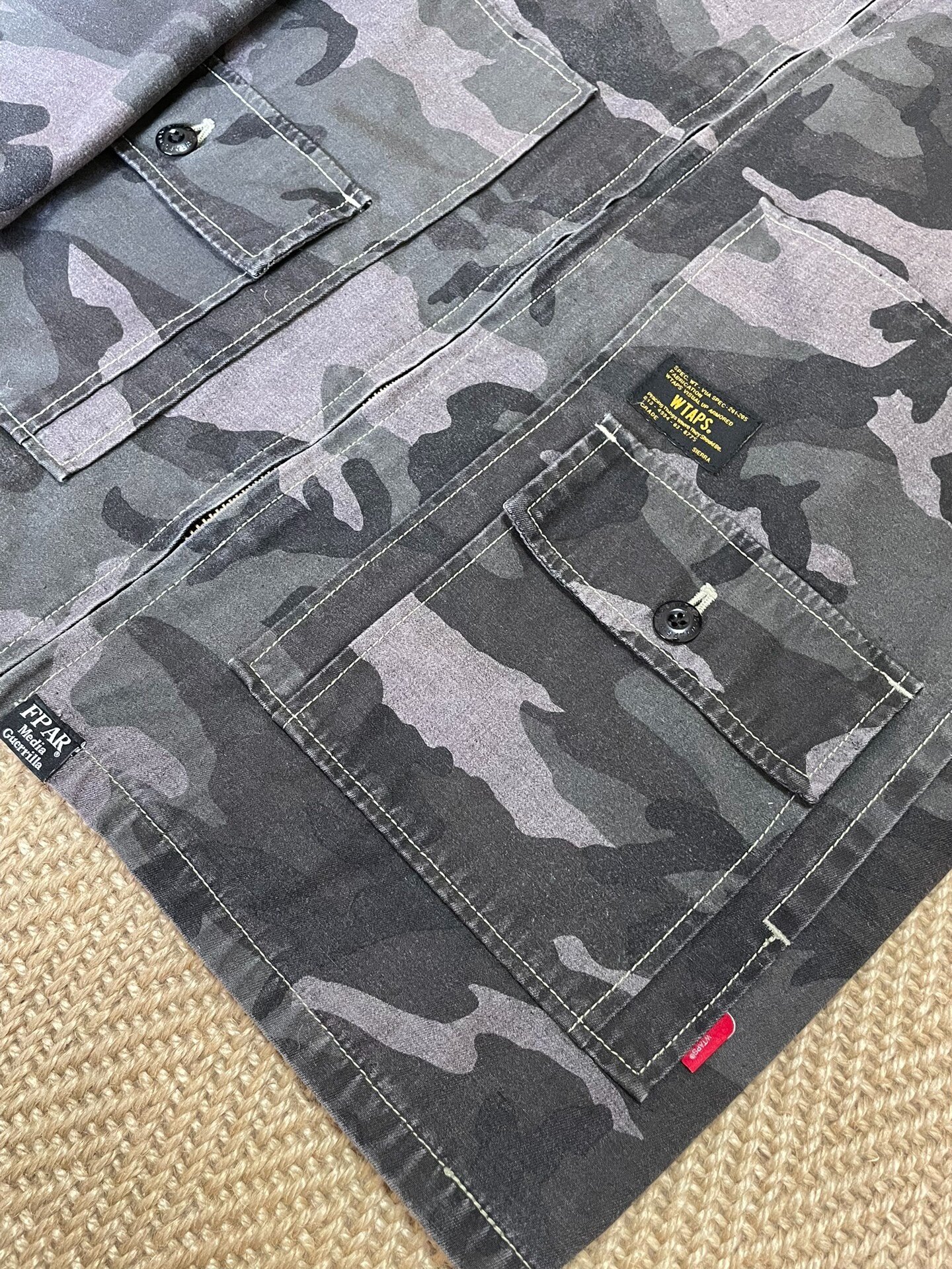 WTAPS PARK-ING Collaborative Jacket — back
