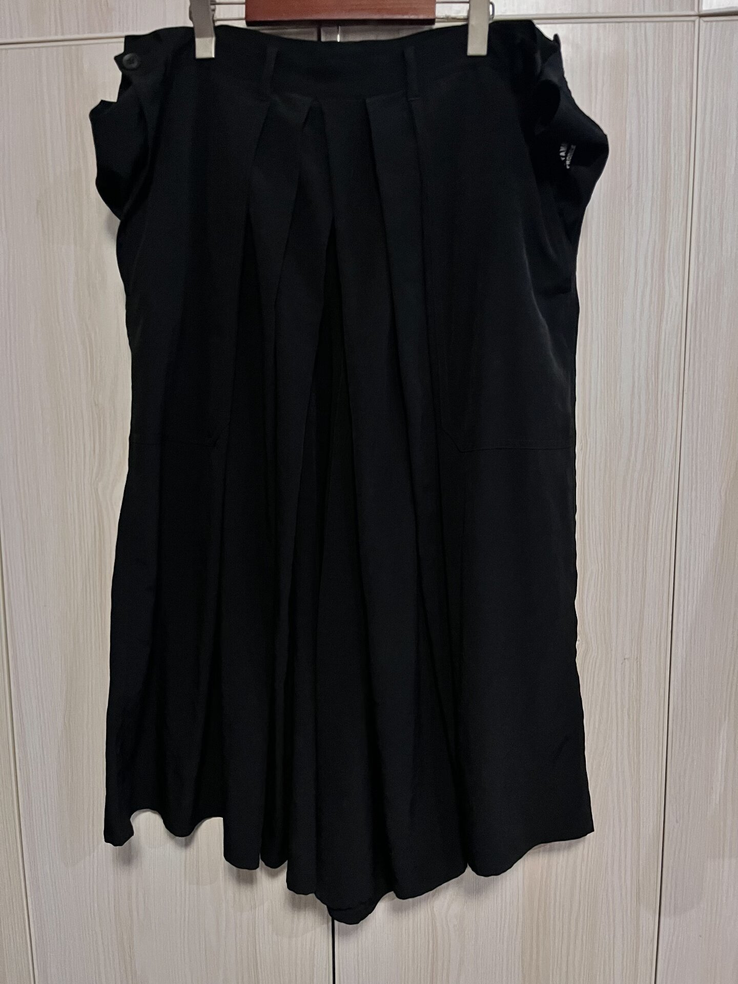 Yohji Yamamoto Triacetate Hakama Skirt-Pants
