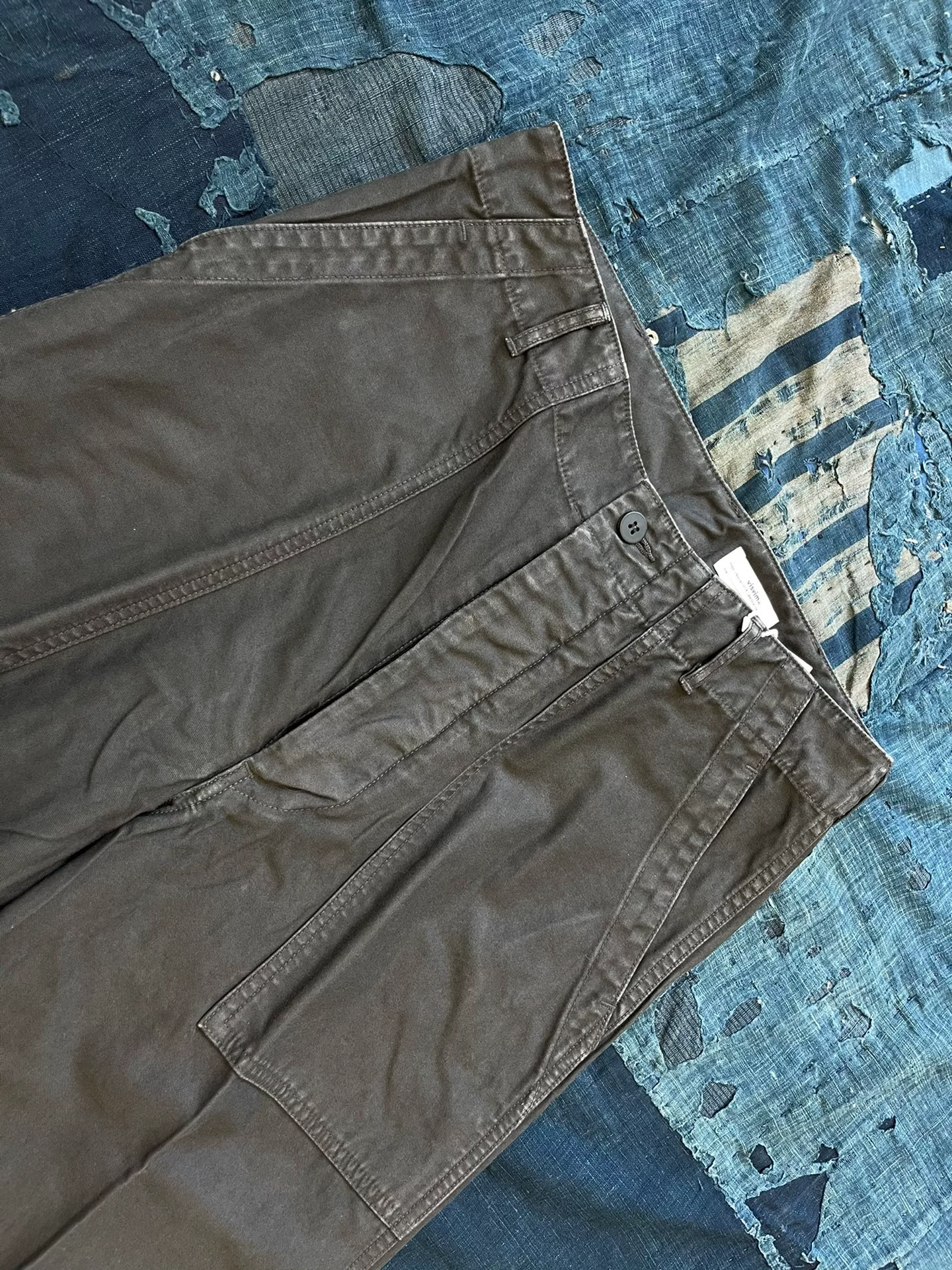 Visvim 24AW Benning Military Trousers — detail