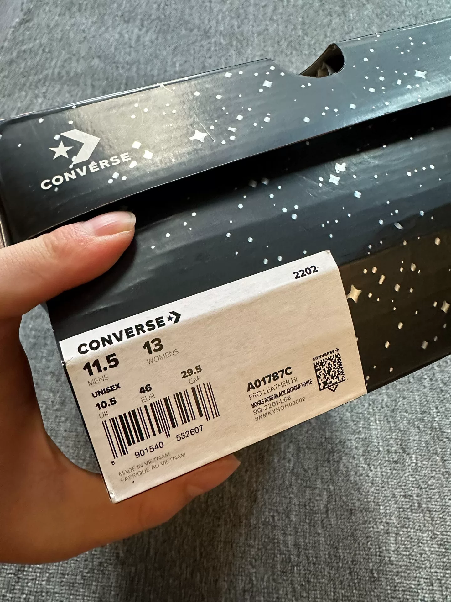 Converse Collaborative High-Top Shoes — back