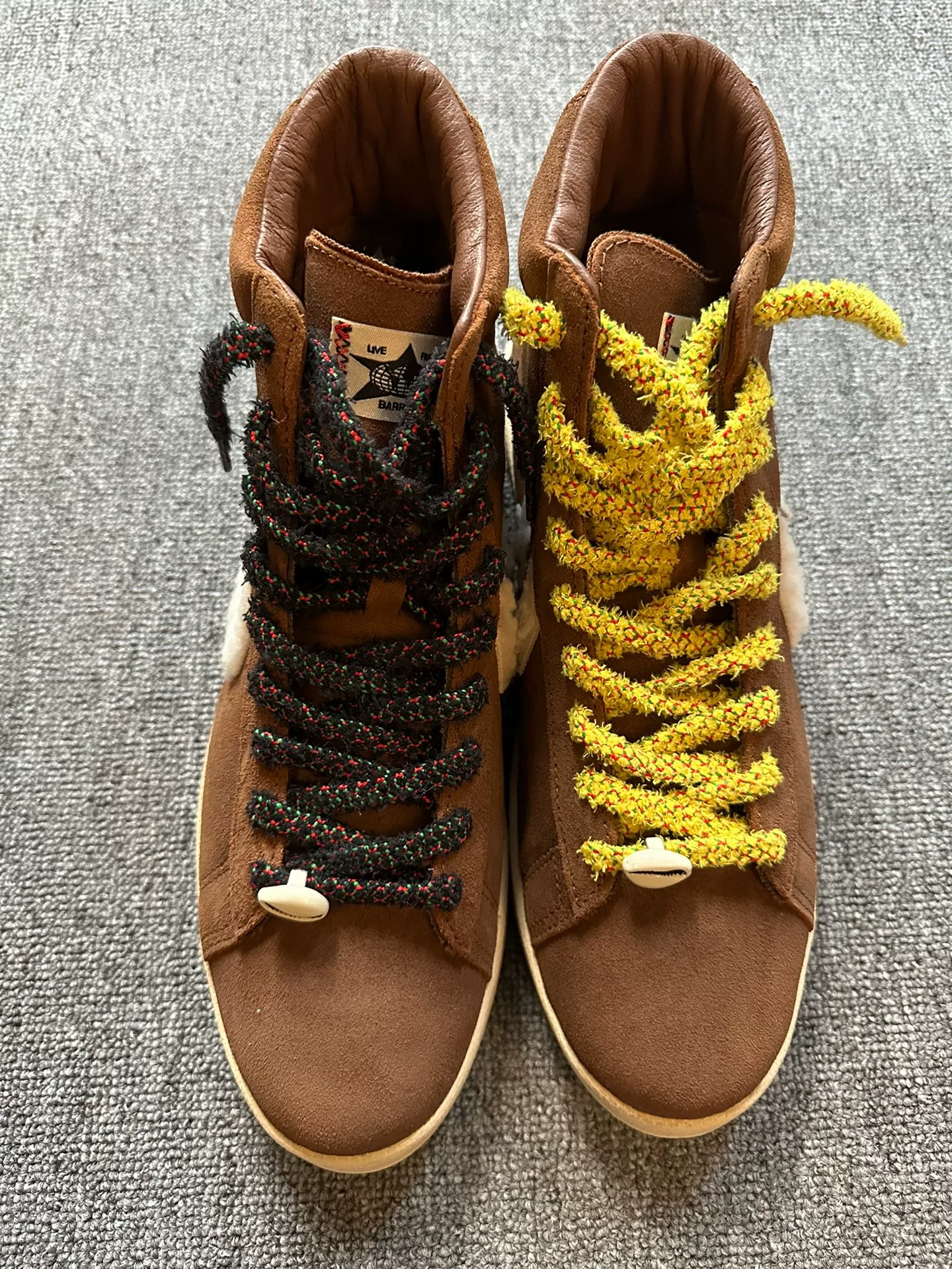 Converse Collaborative High-Top Shoes — front