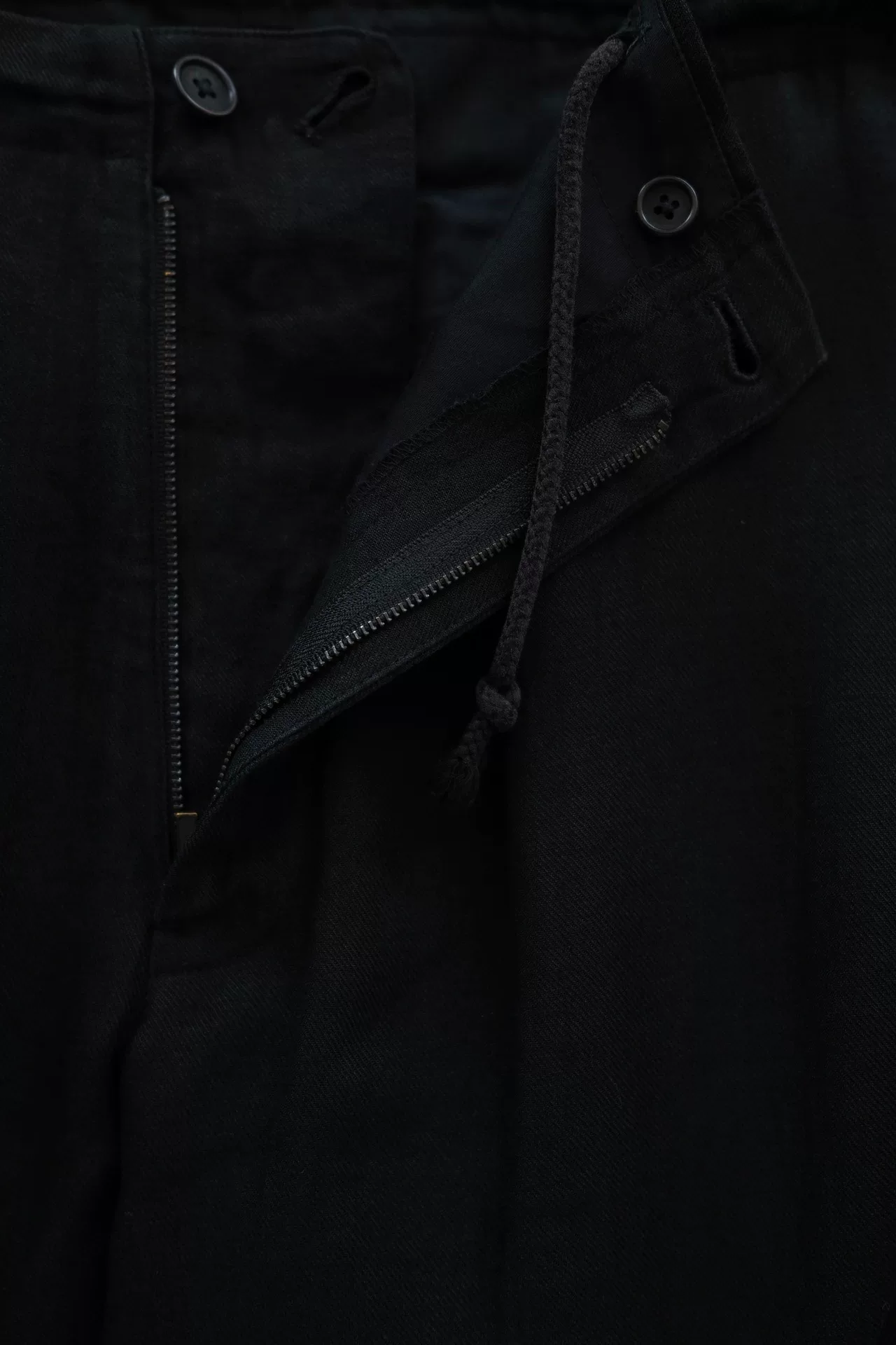 Yohji Yamamoto 24SS Linen Pants — back