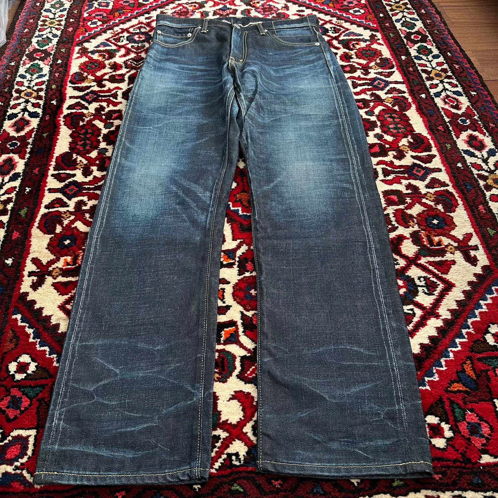 visvim 11AW 05NW Washed Jeans — detail