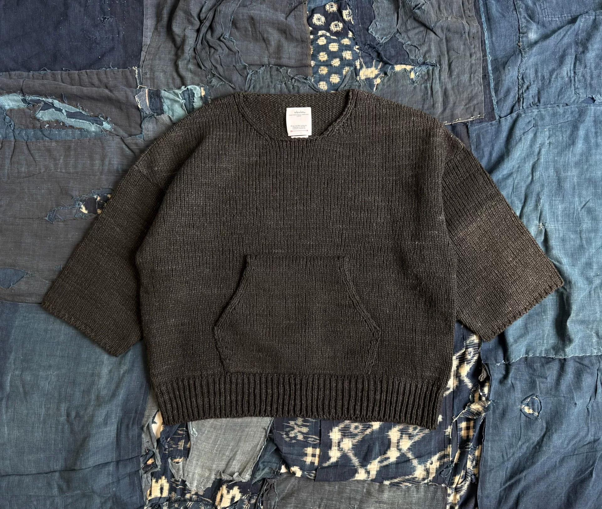 VISVIM 25AW BURROW CREW KNIT