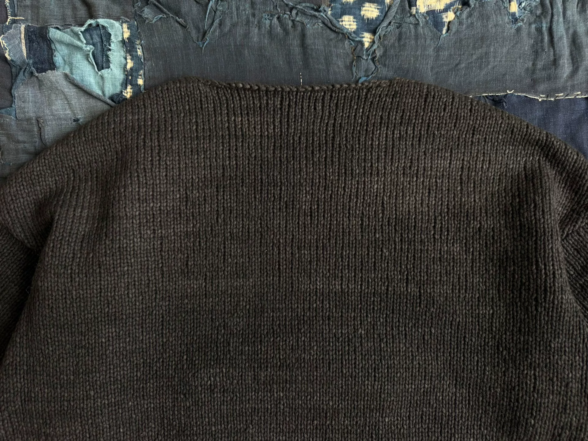 VISVIM 25AW BURROW CREW KNIT — back