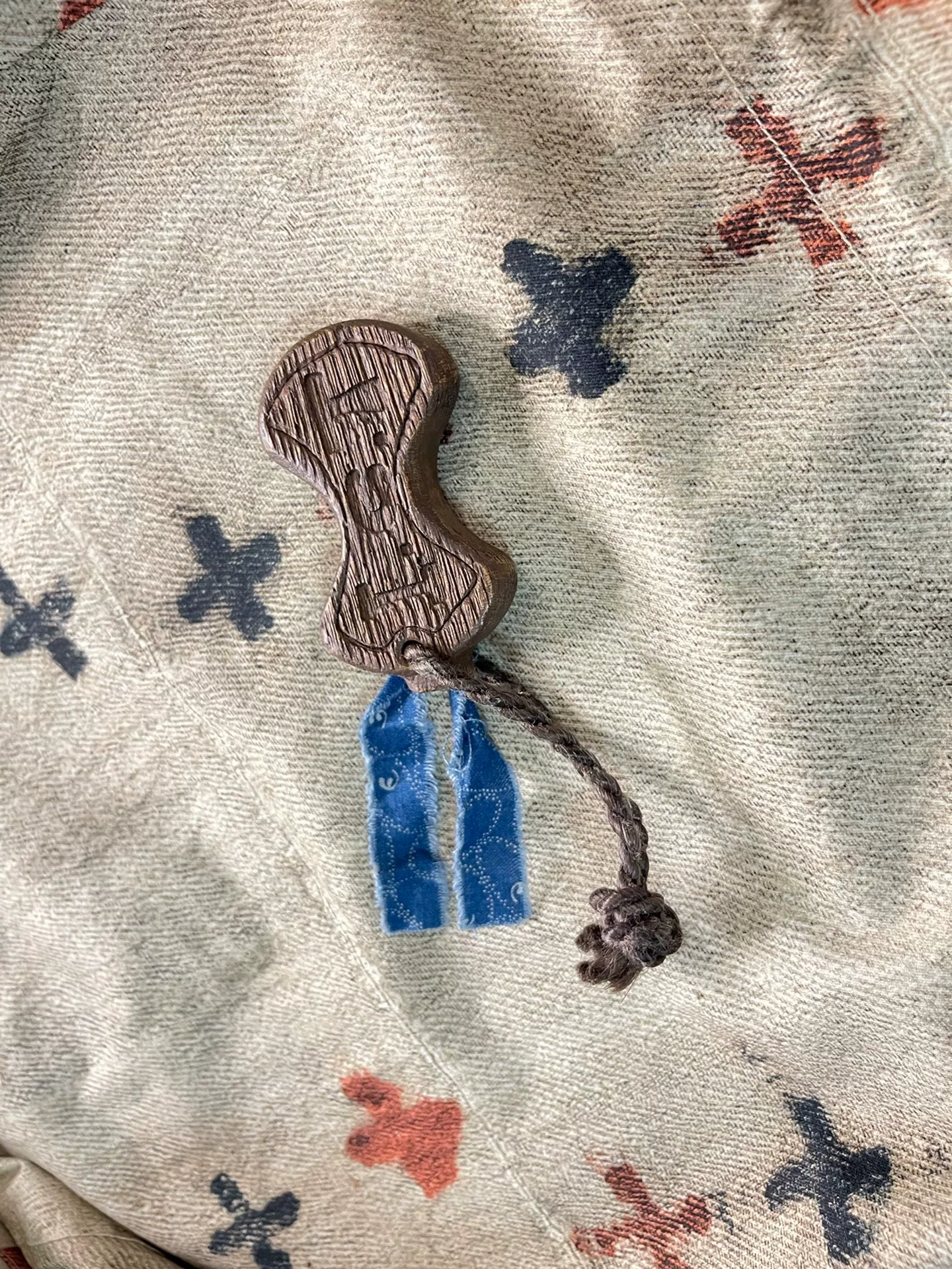 visvim ict Wooden Keychain