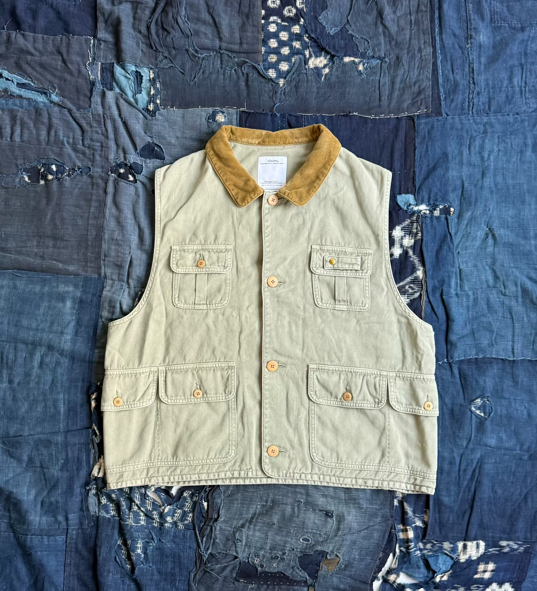 VISVIM 25AW MATTO HUNTING VEST